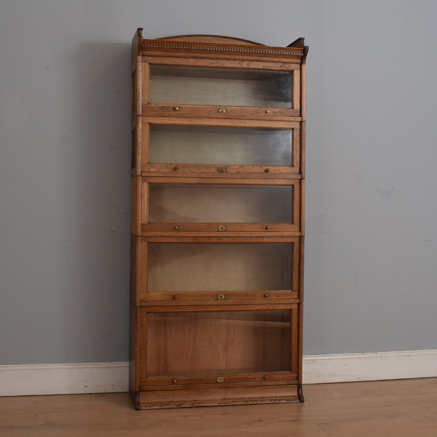 Lebus Oak Barristers Bookcase