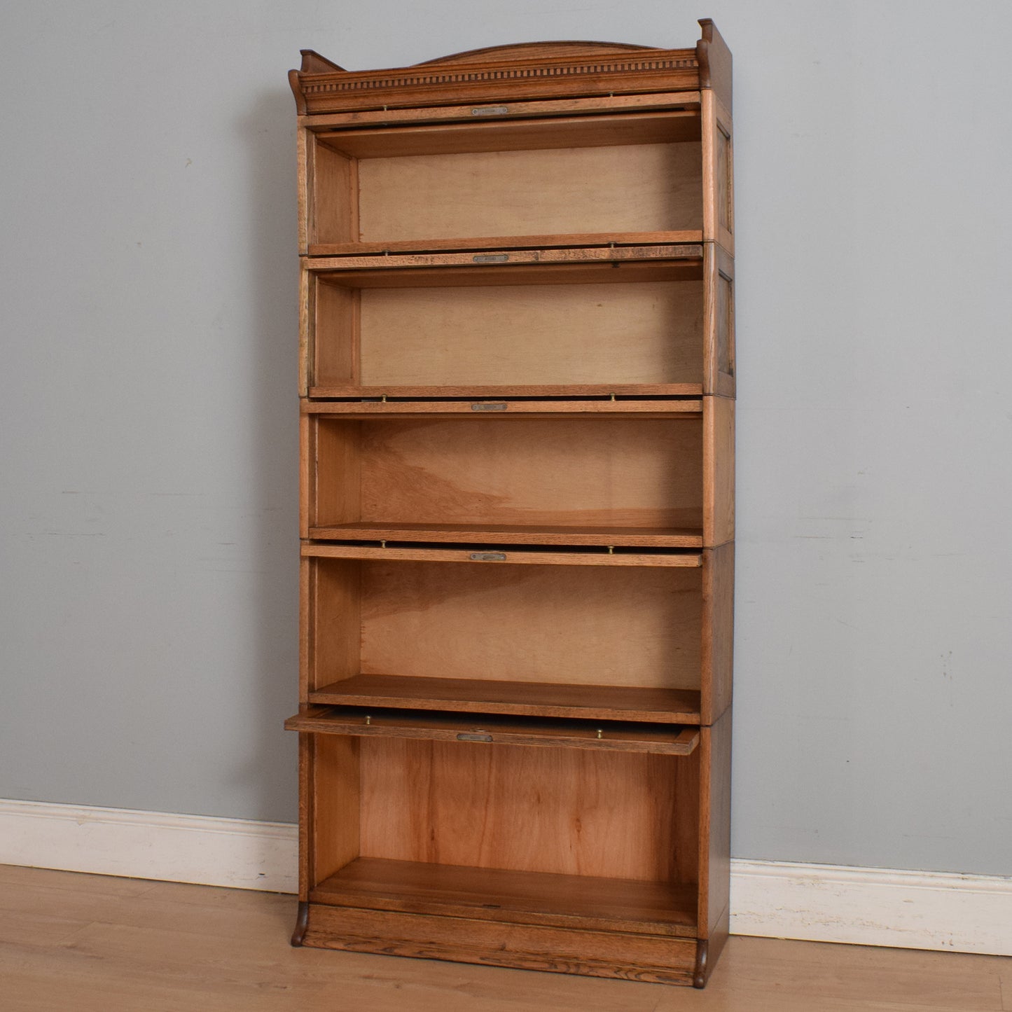 Lebus Oak Barristers Bookcase