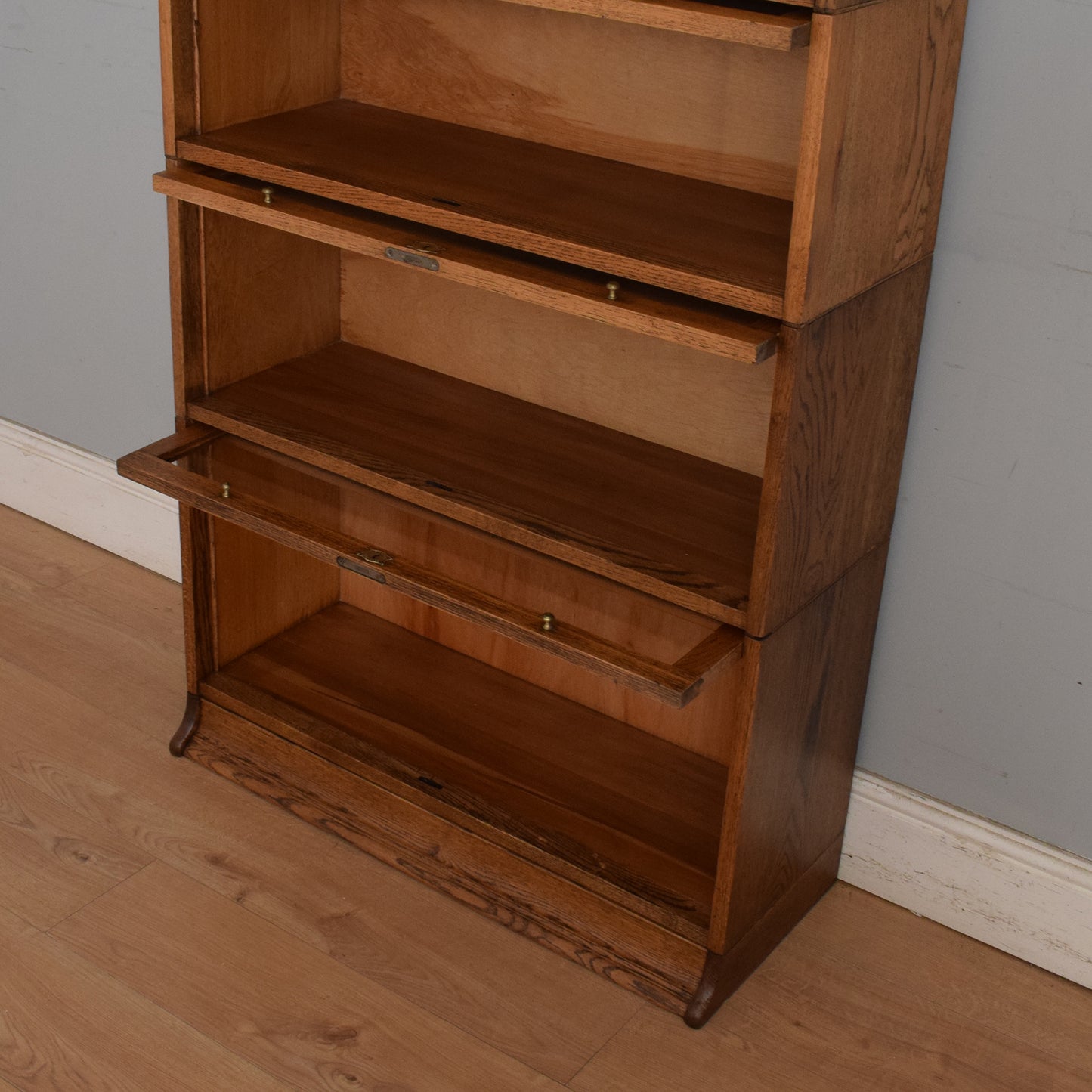 Lebus Oak Barristers Bookcase