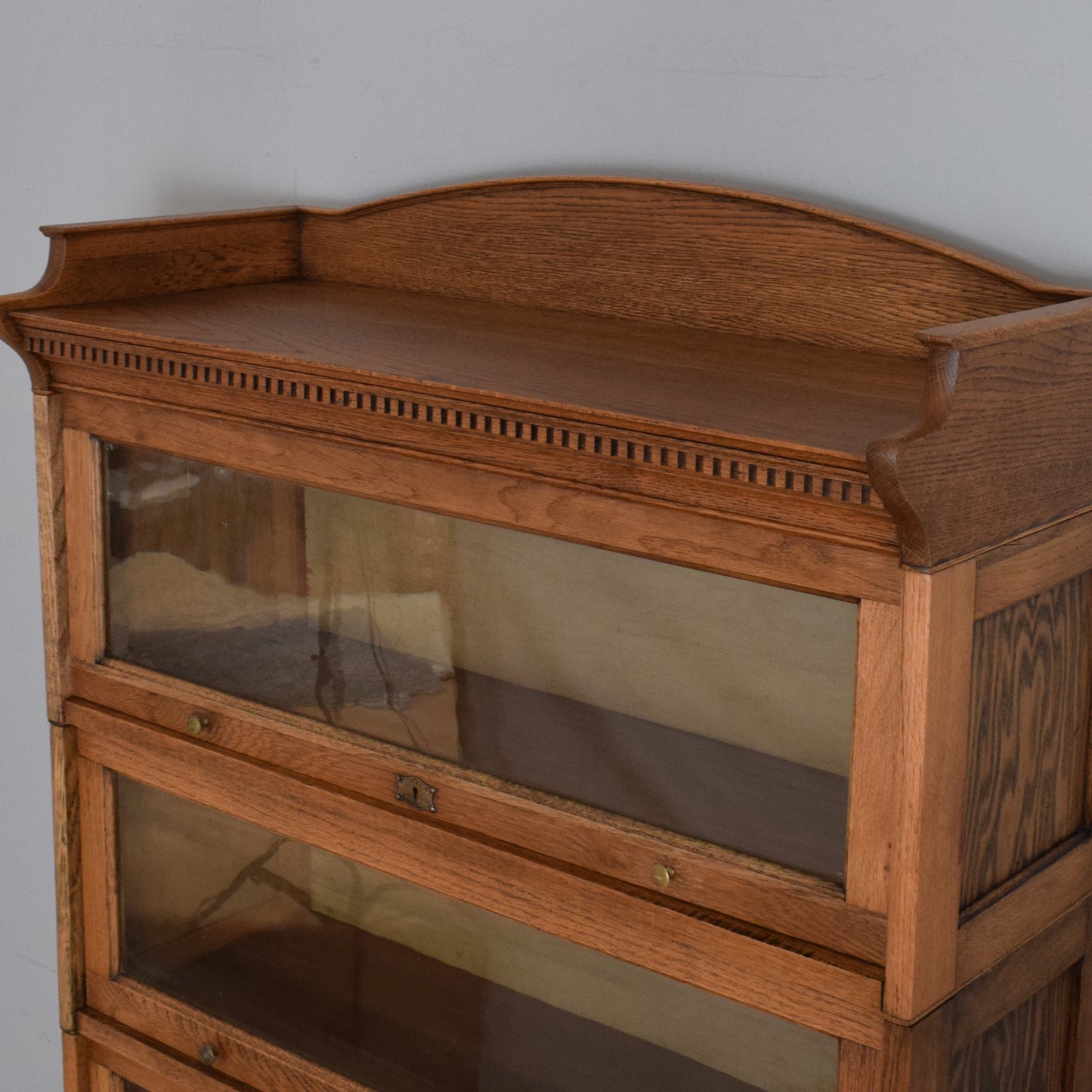 Lebus Oak Barristers Bookcase