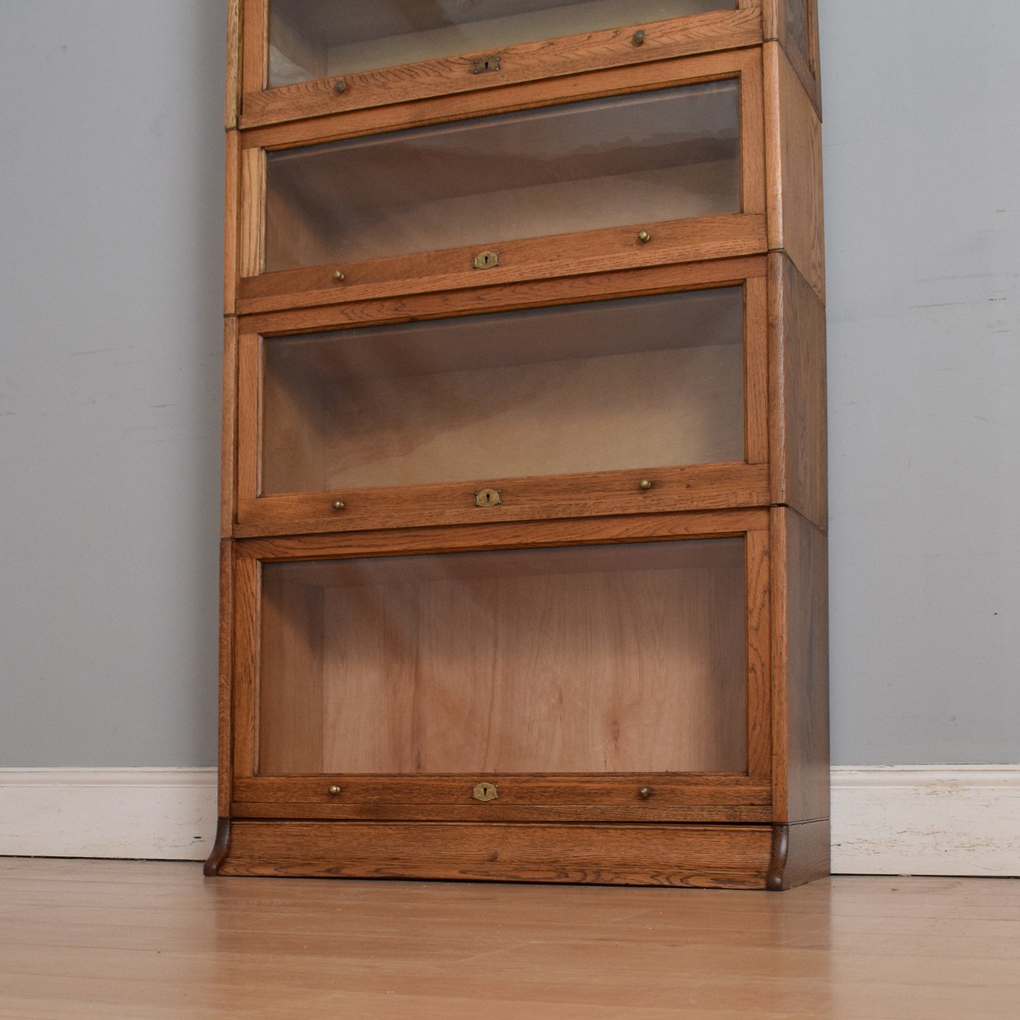 Lebus Oak Barristers Bookcase