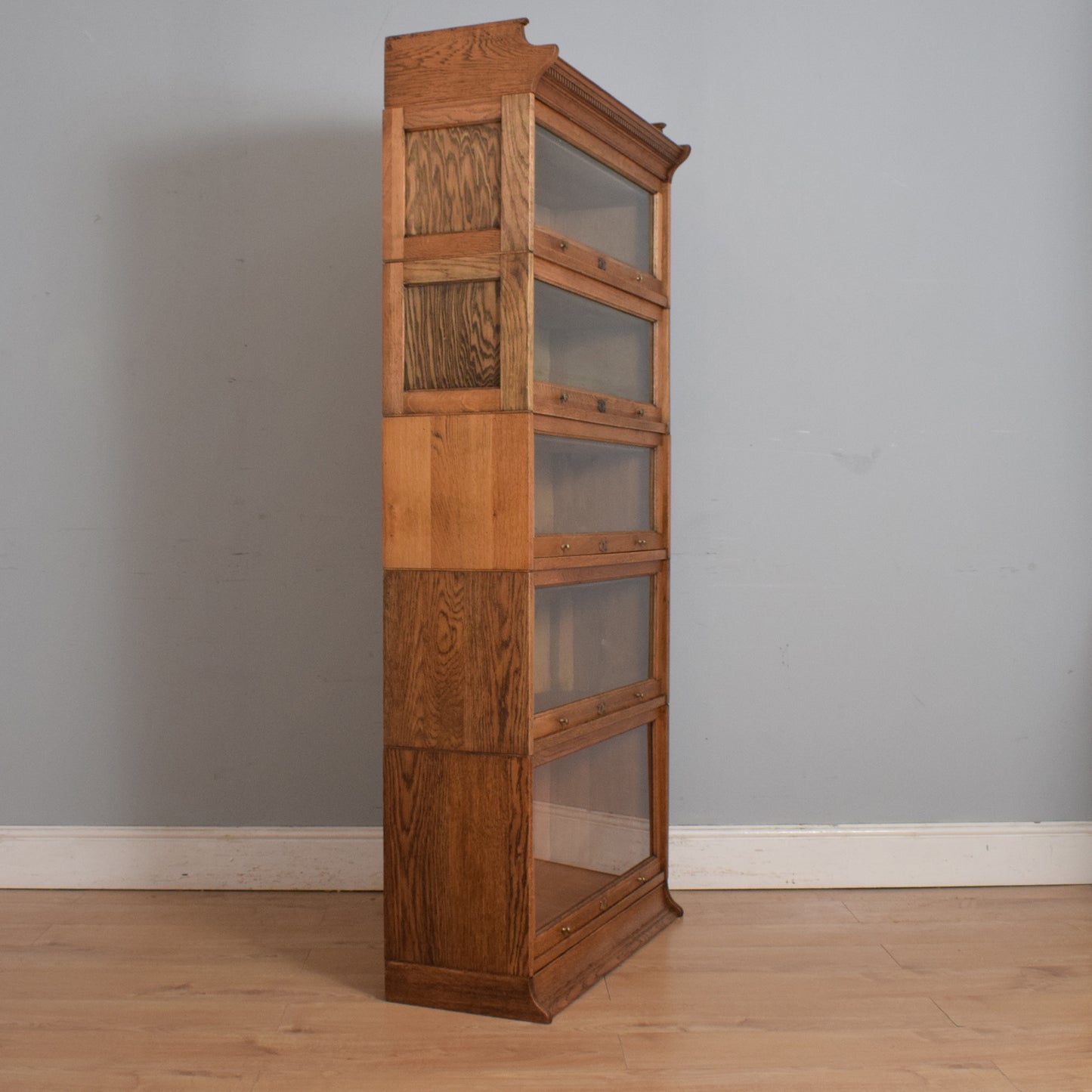 Lebus Oak Barristers Bookcase