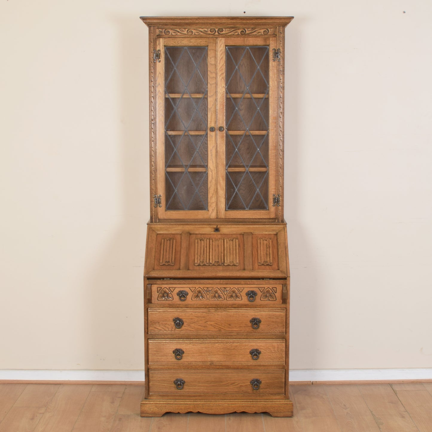 Old Charm Bureau-Bookcase