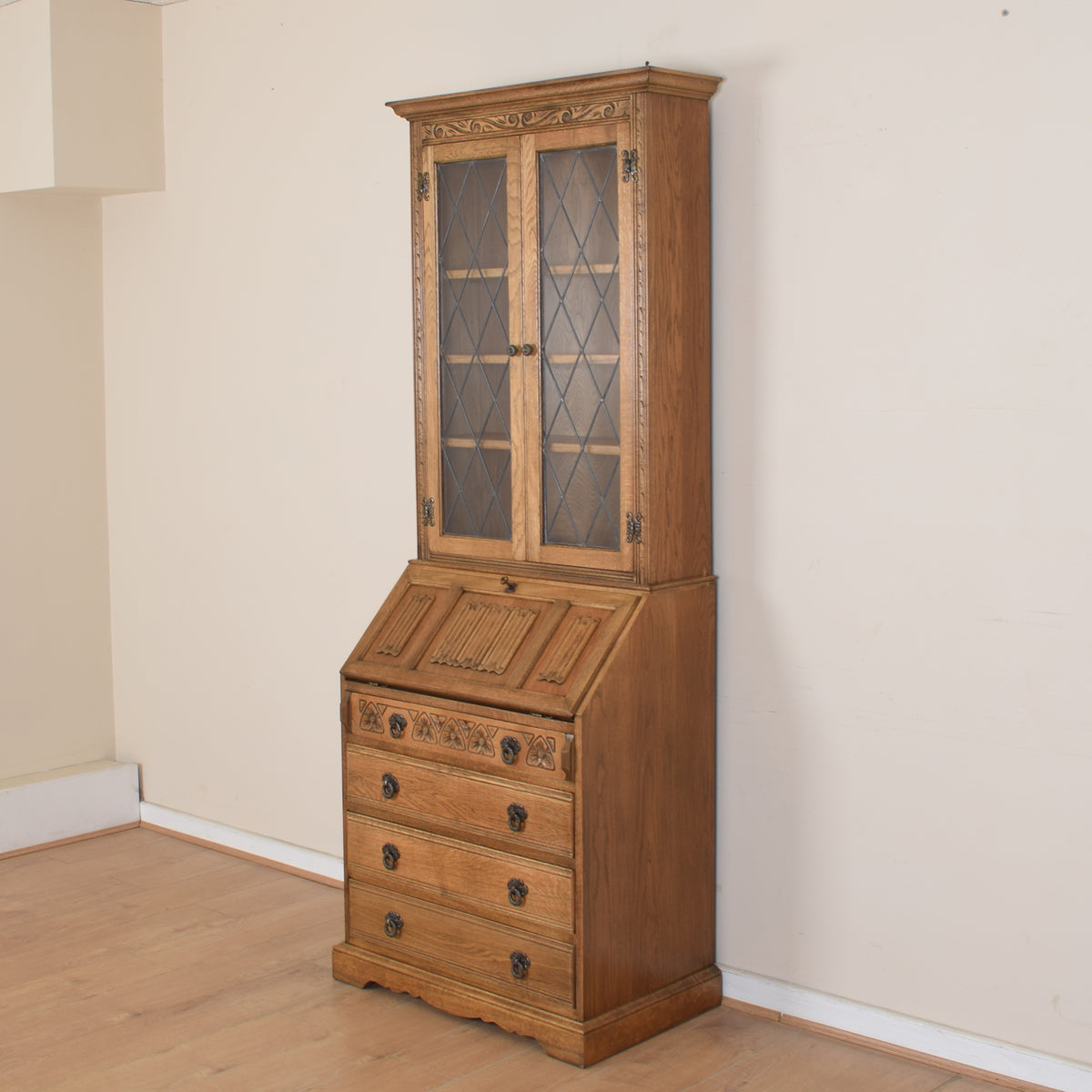 Old Charm Bureau-Bookcase