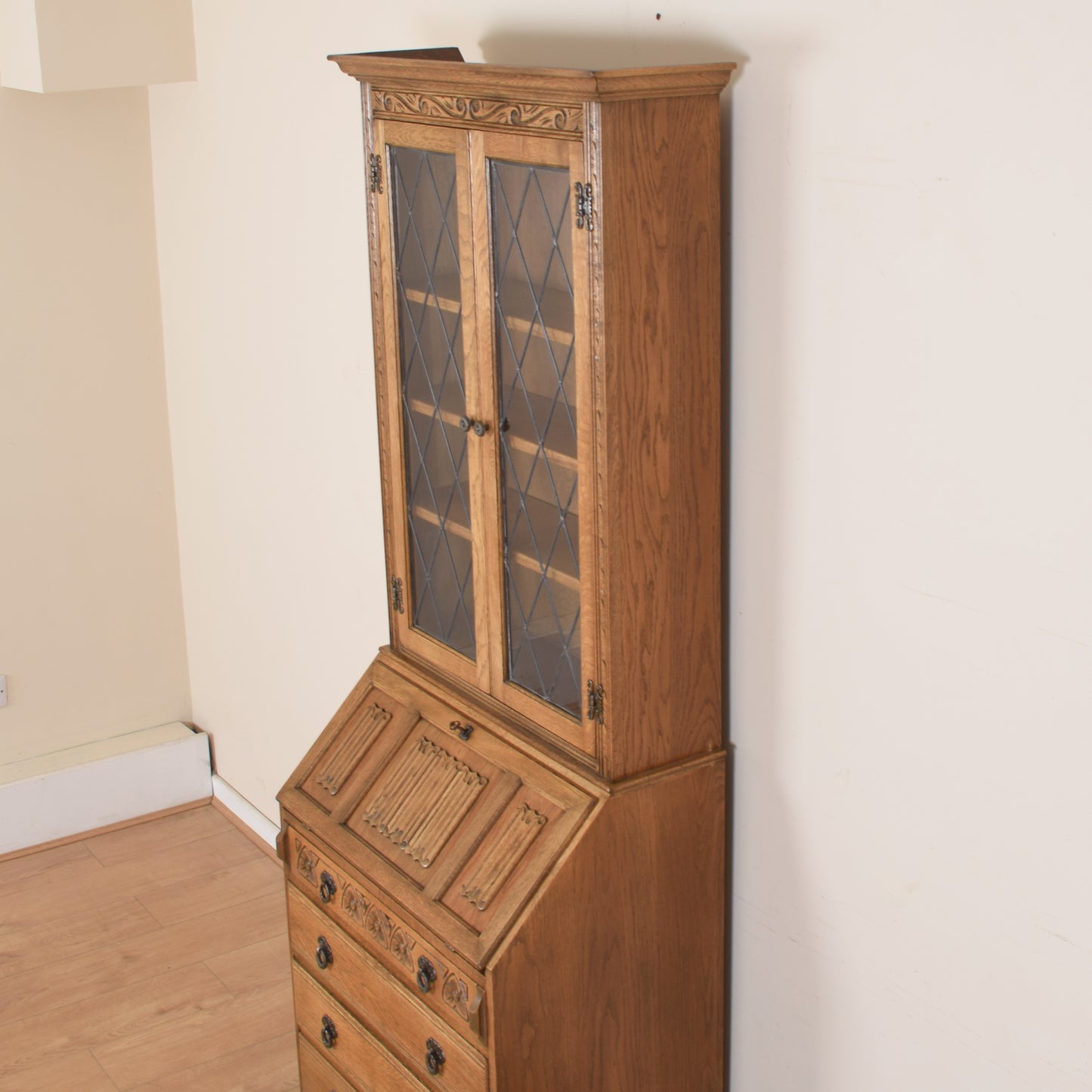 Old Charm Bureau-Bookcase