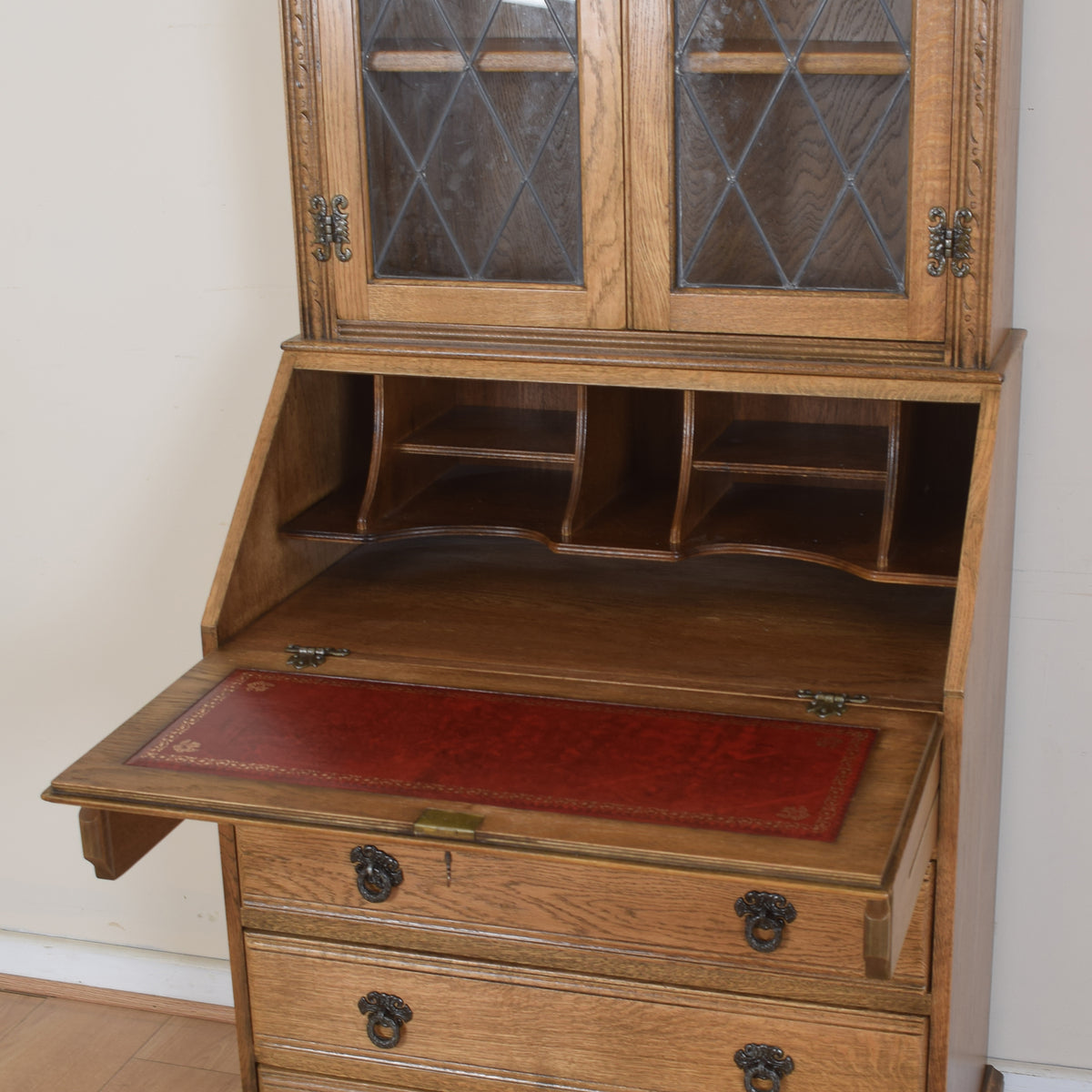 Old Charm Bureau-Bookcase