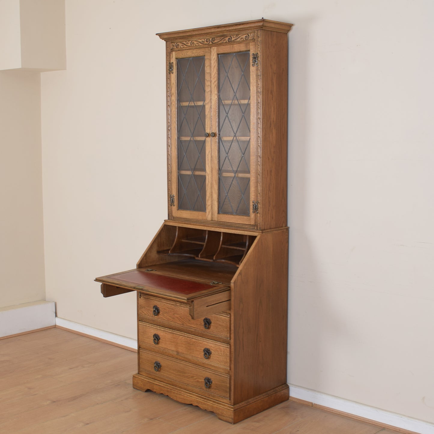 Old Charm Bureau-Bookcase