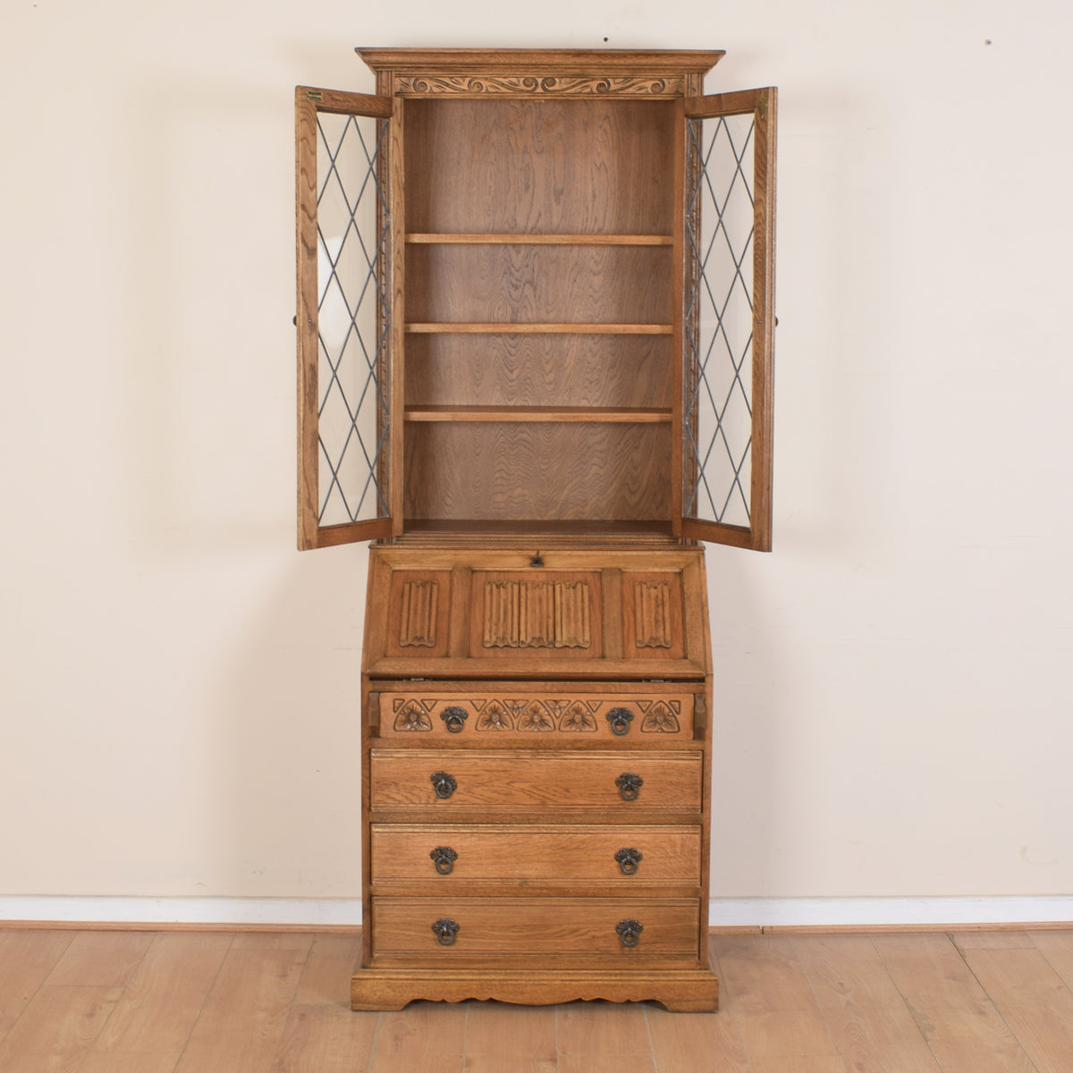 Old Charm Bureau-Bookcase