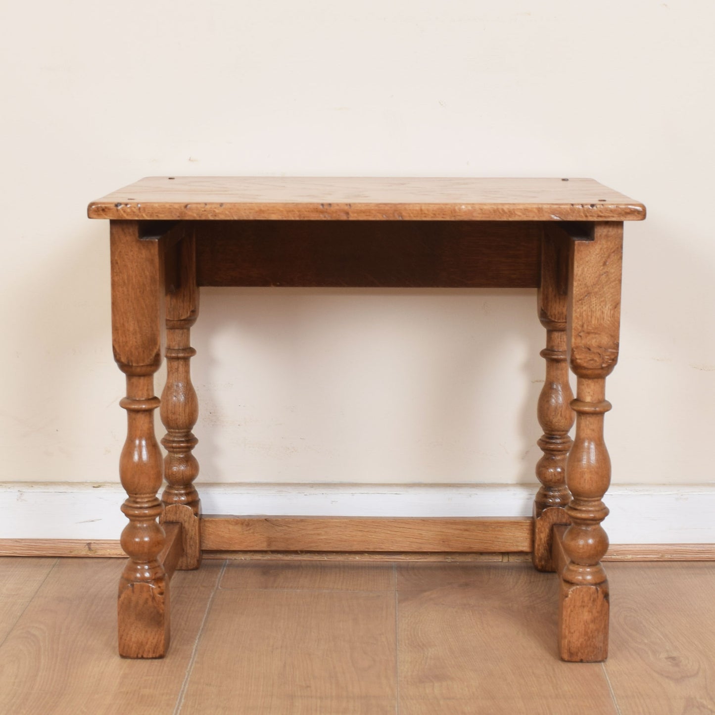 Solid Oak Nest Of Tables