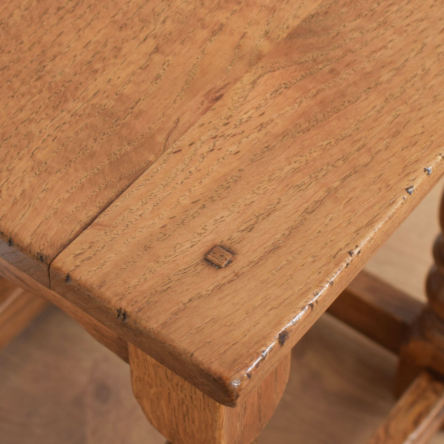 Solid Oak Nest Of Tables