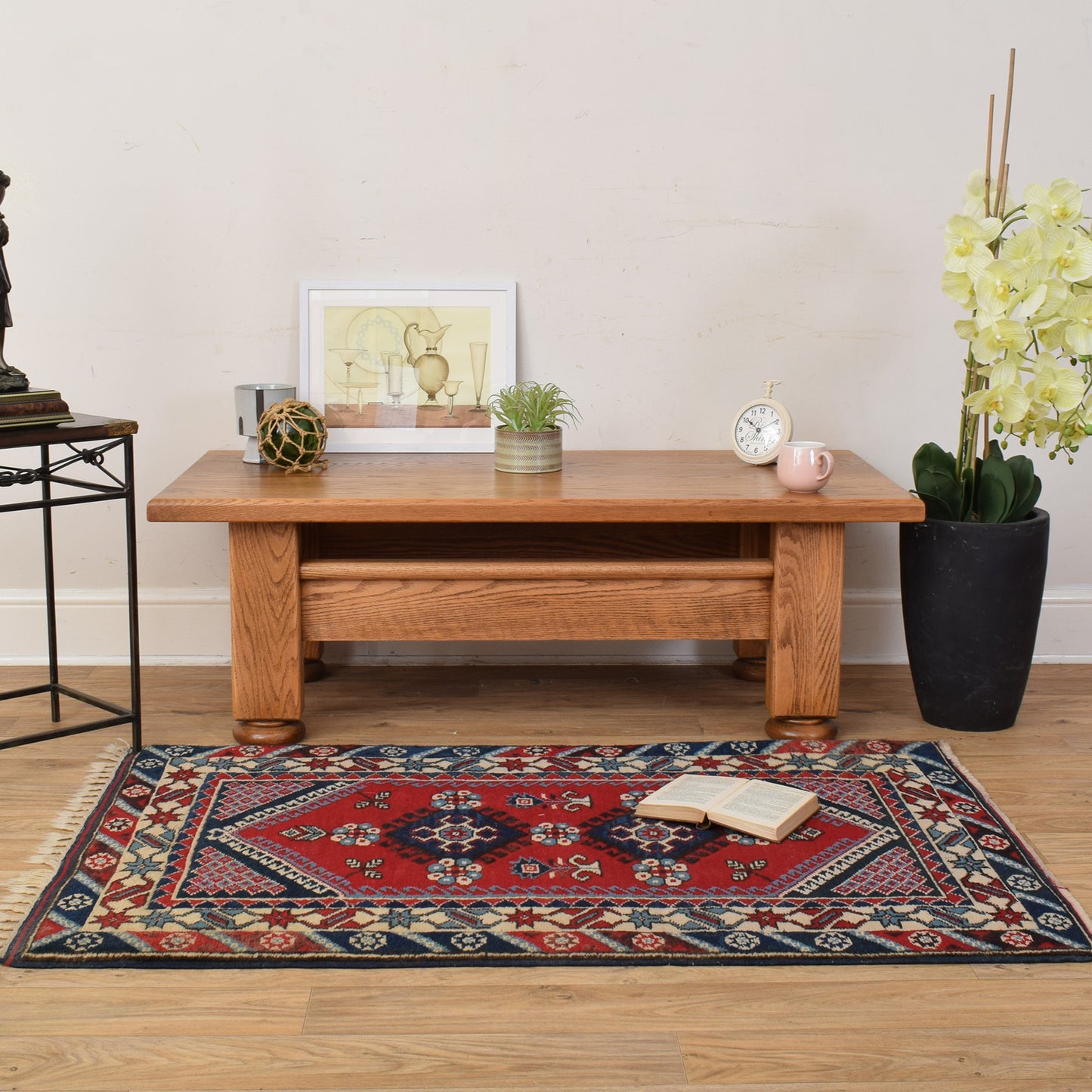 Solid Oak Coffee Table