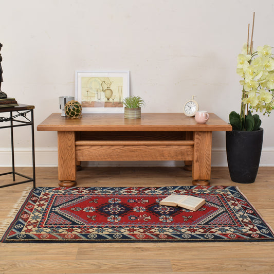 Solid Oak Coffee Table
