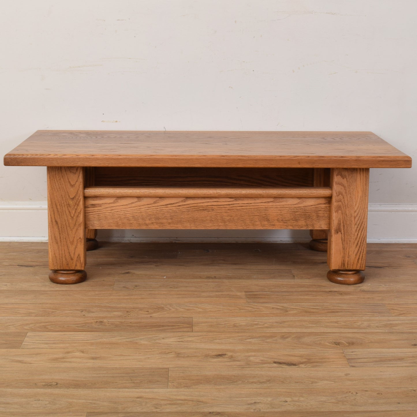 Solid Oak Coffee Table