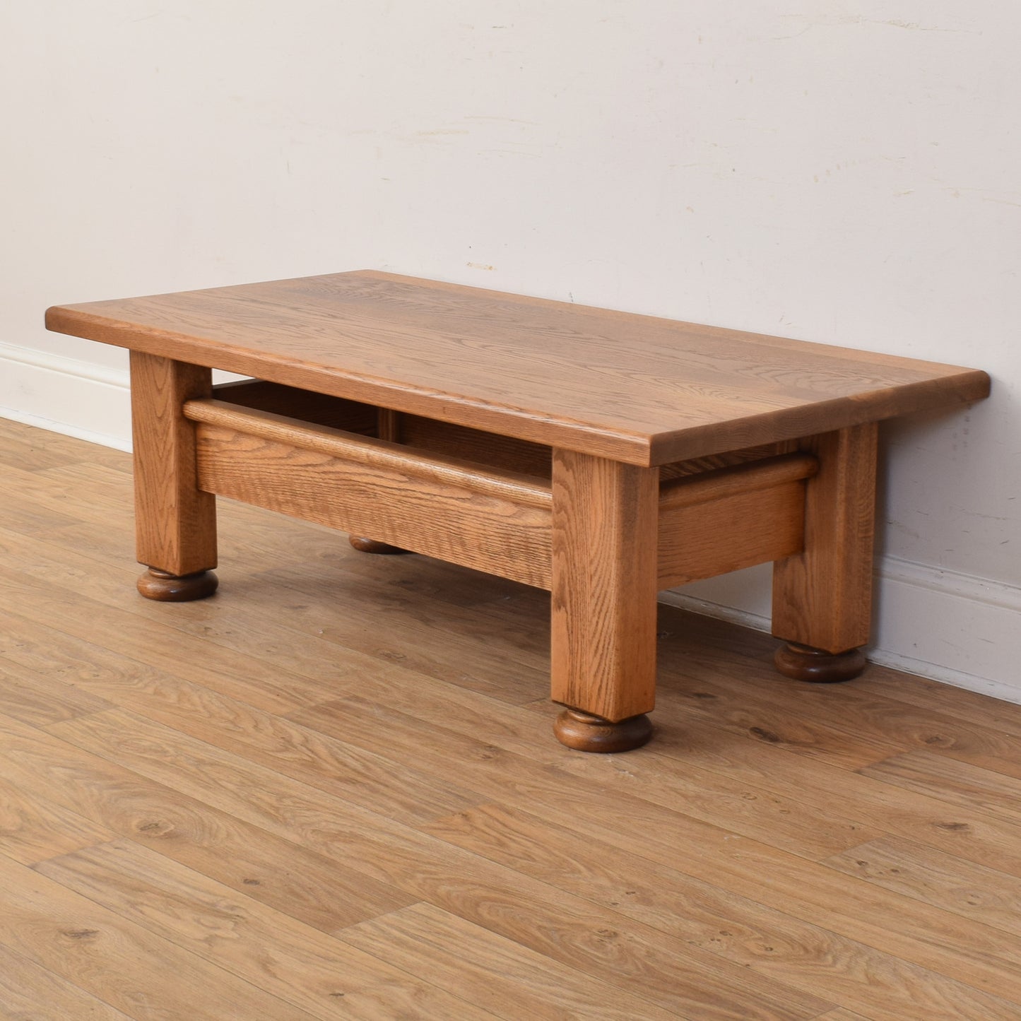 Solid Oak Coffee Table