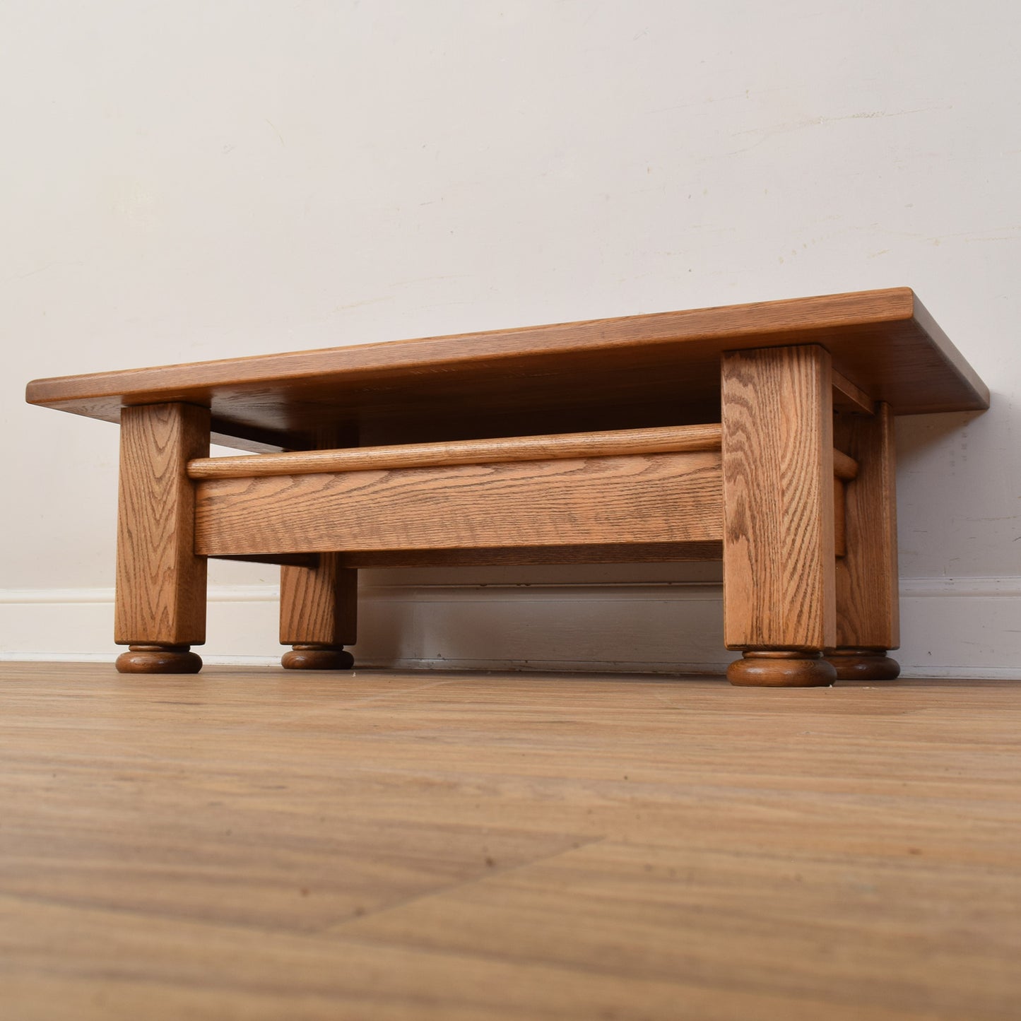 Solid Oak Coffee Table