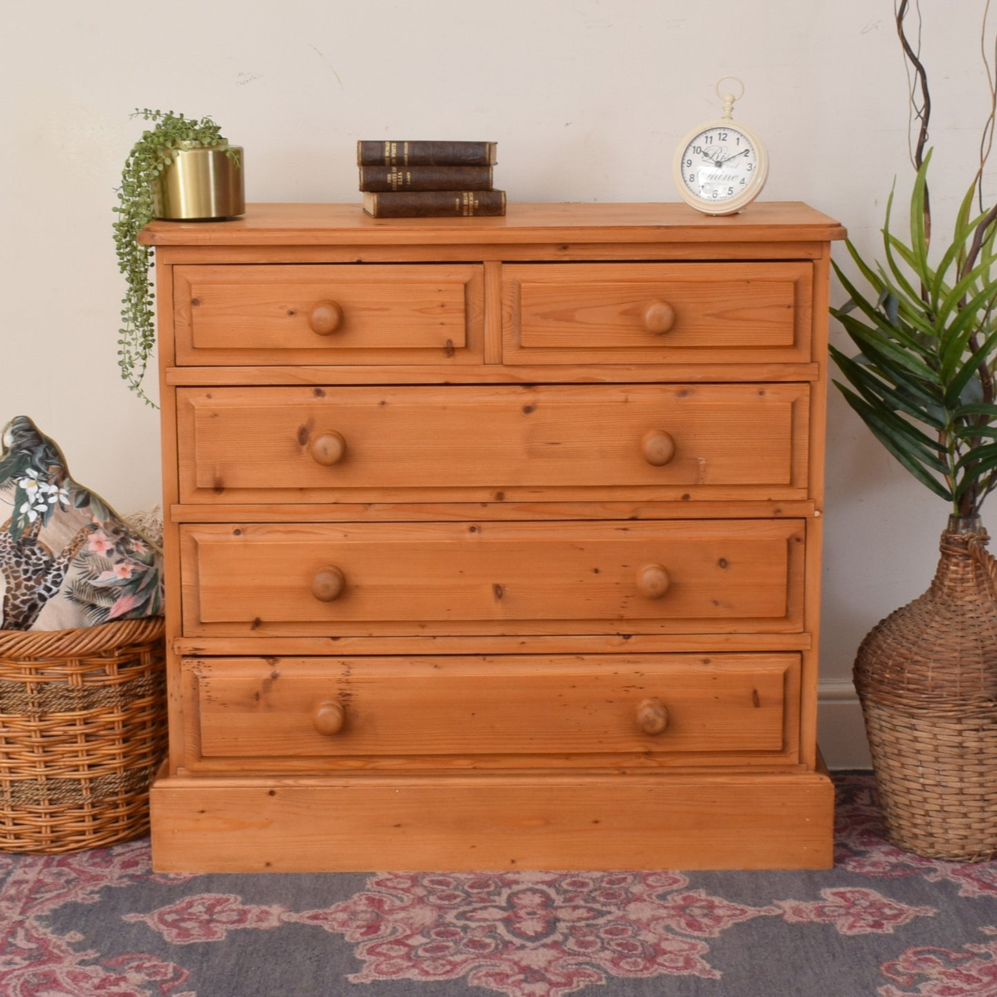 Pine Chest Of Drawers