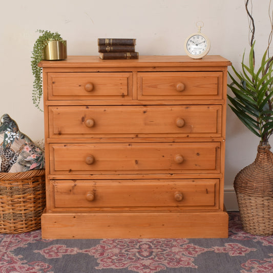Pine Chest Of Drawers