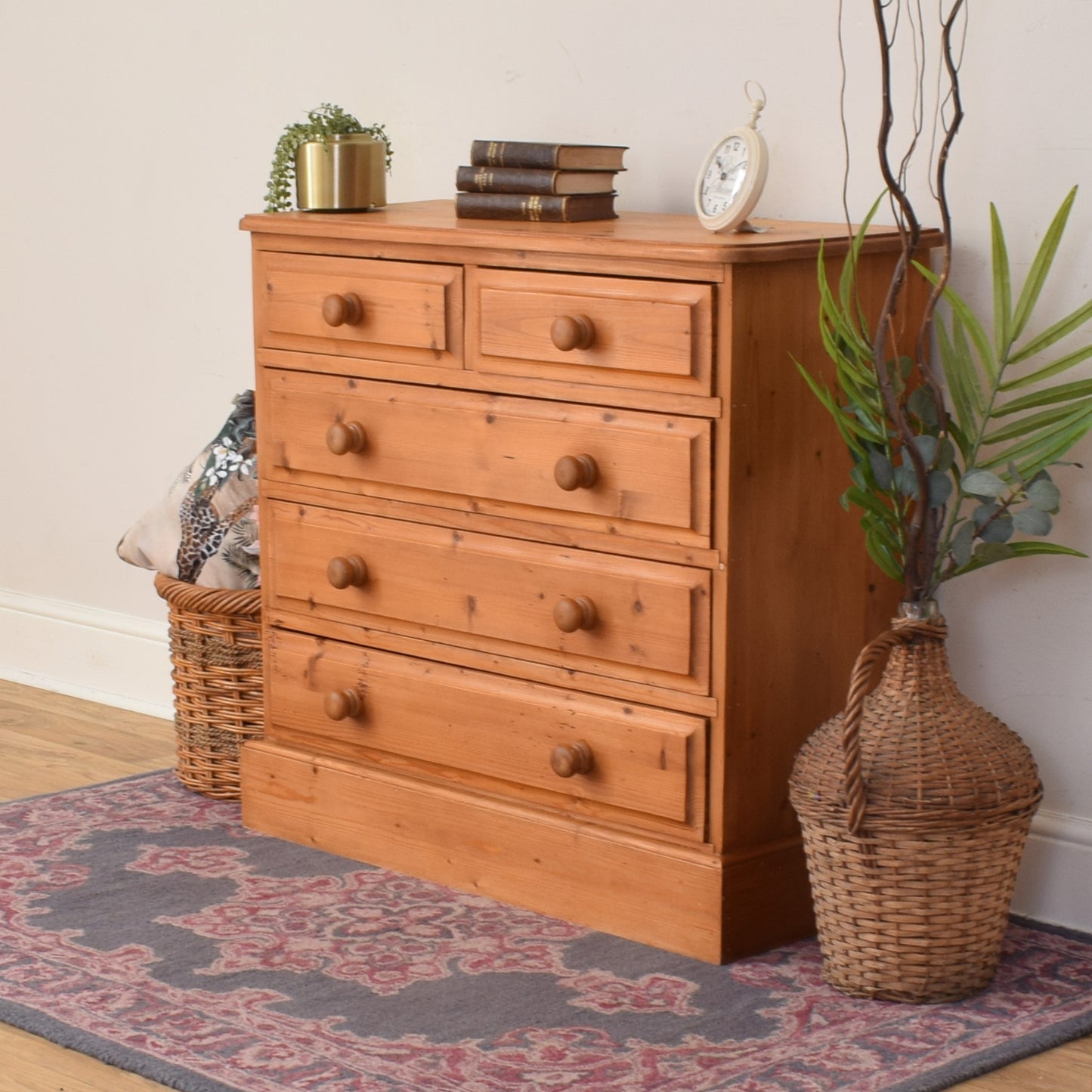 Pine Chest Of Drawers
