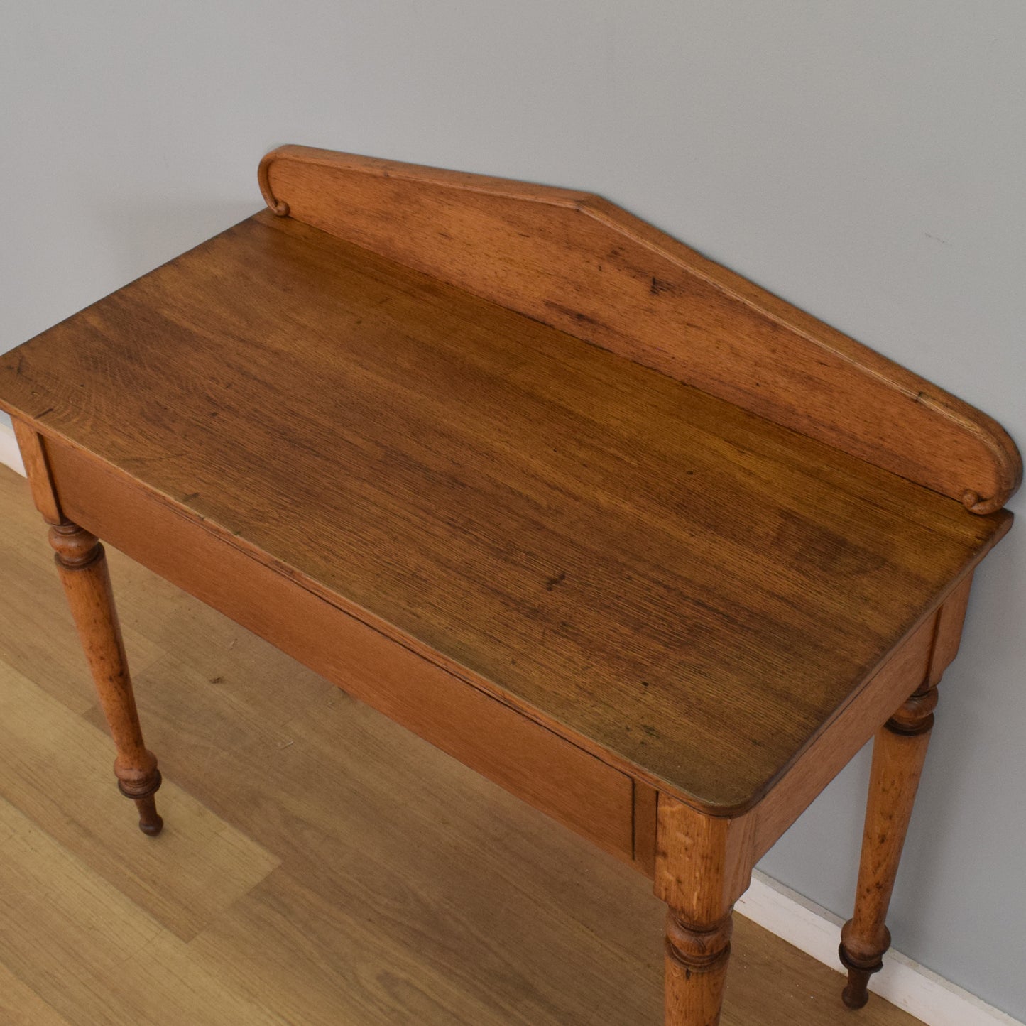 Rustic Oak Console Table