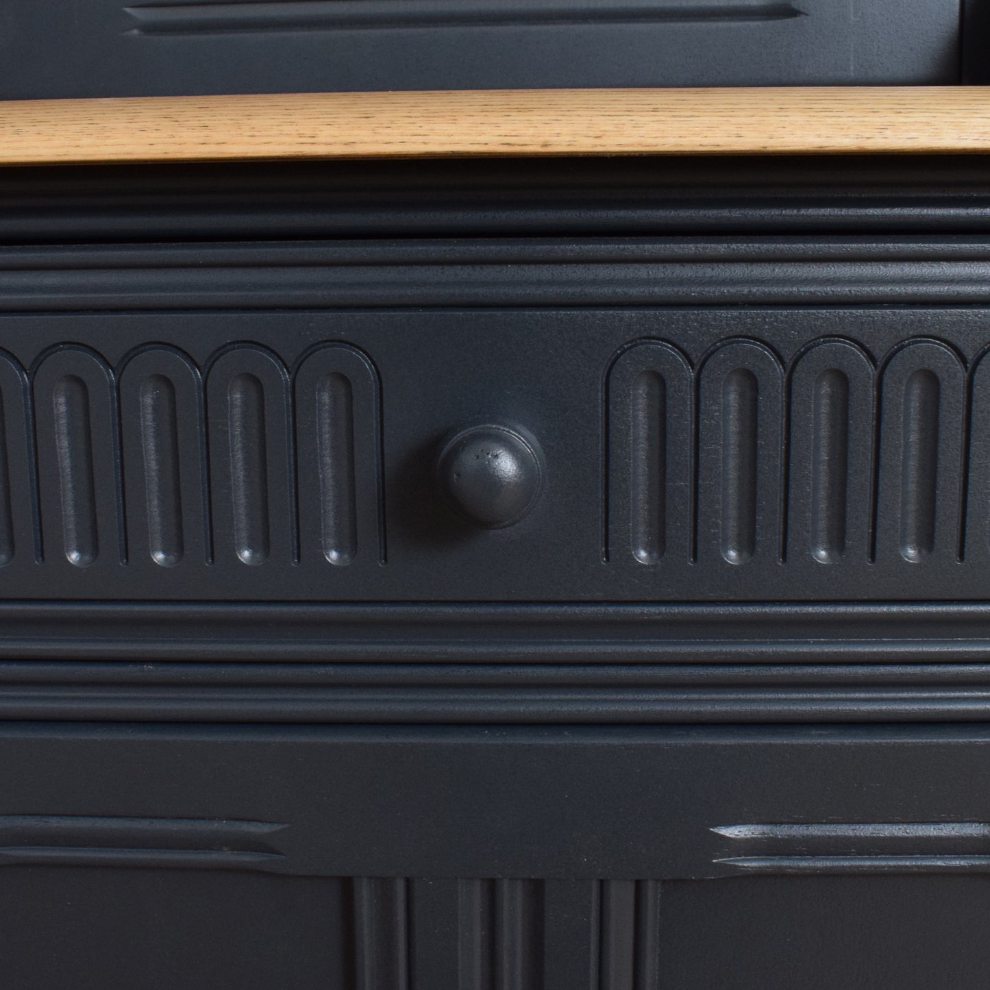 Painted Glazed Court Cabinet