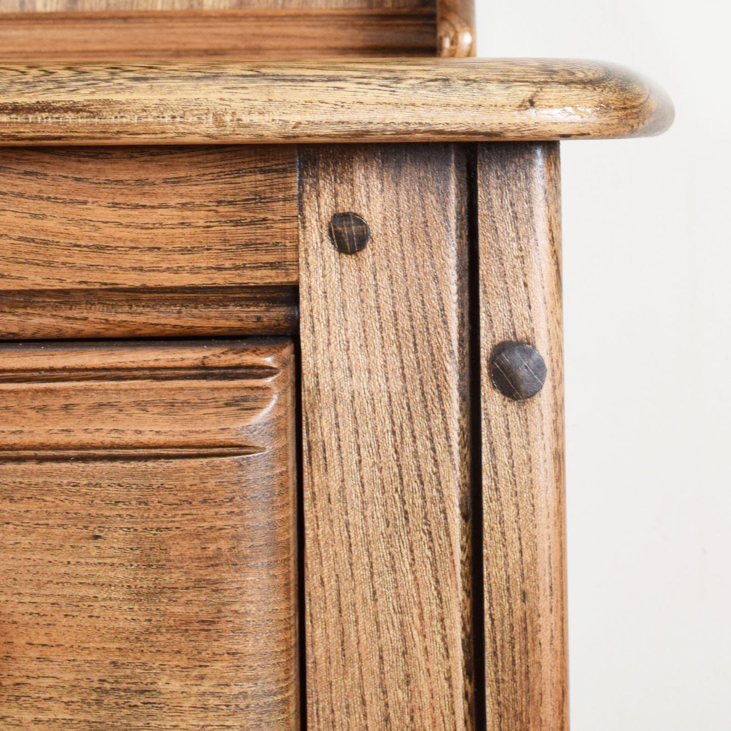 Painted Glazed Court Cabinet