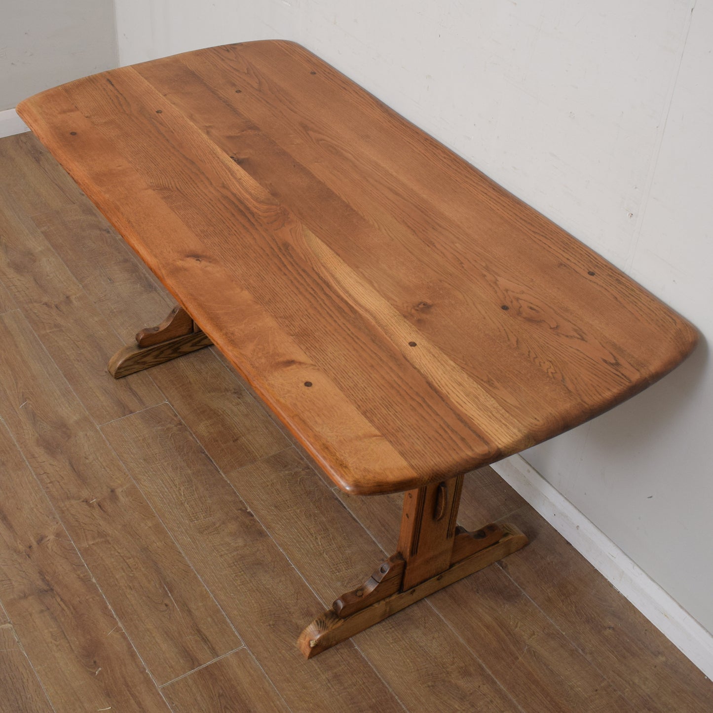 Restored Ercol Table and Six Chairs