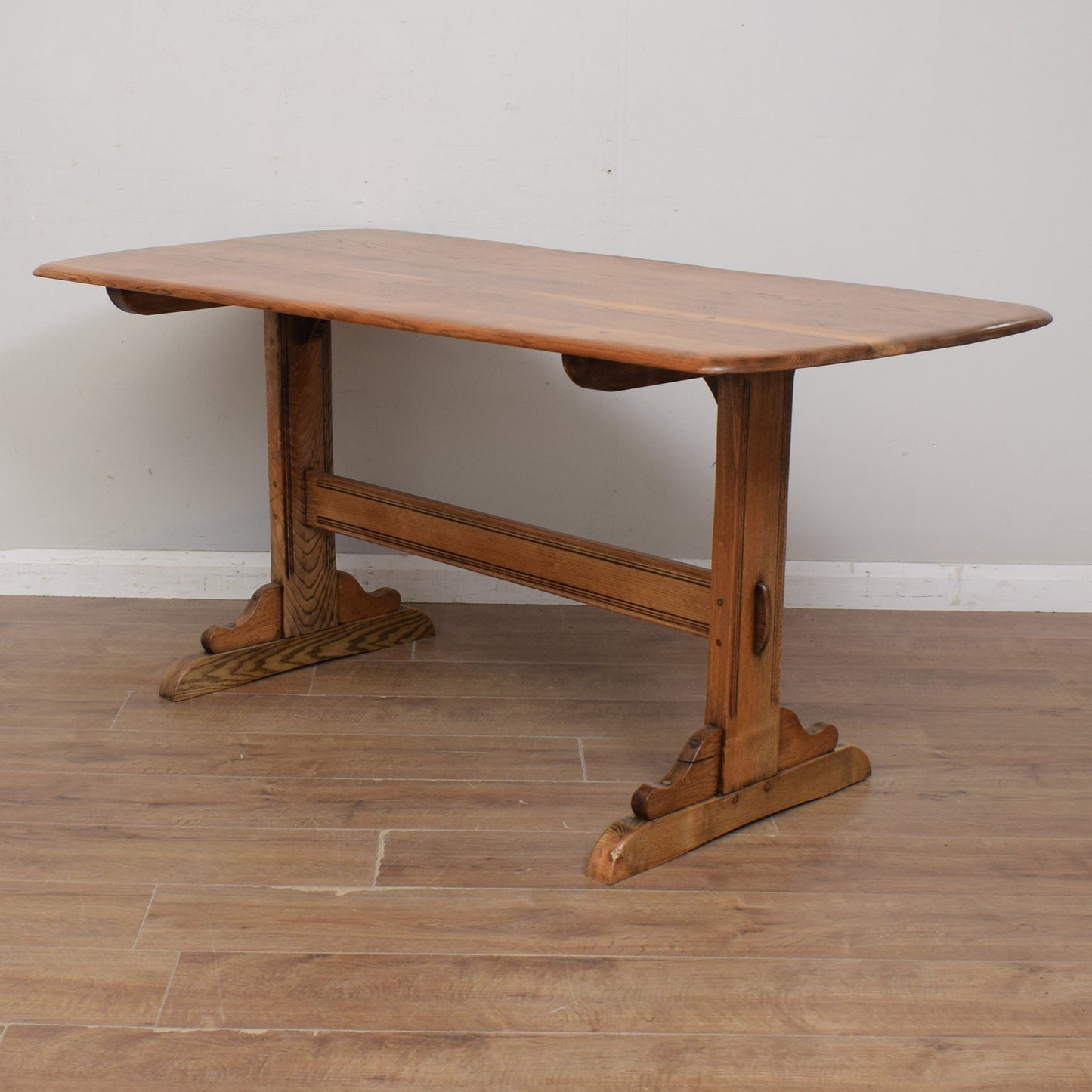 Restored Ercol Table and Six Chairs