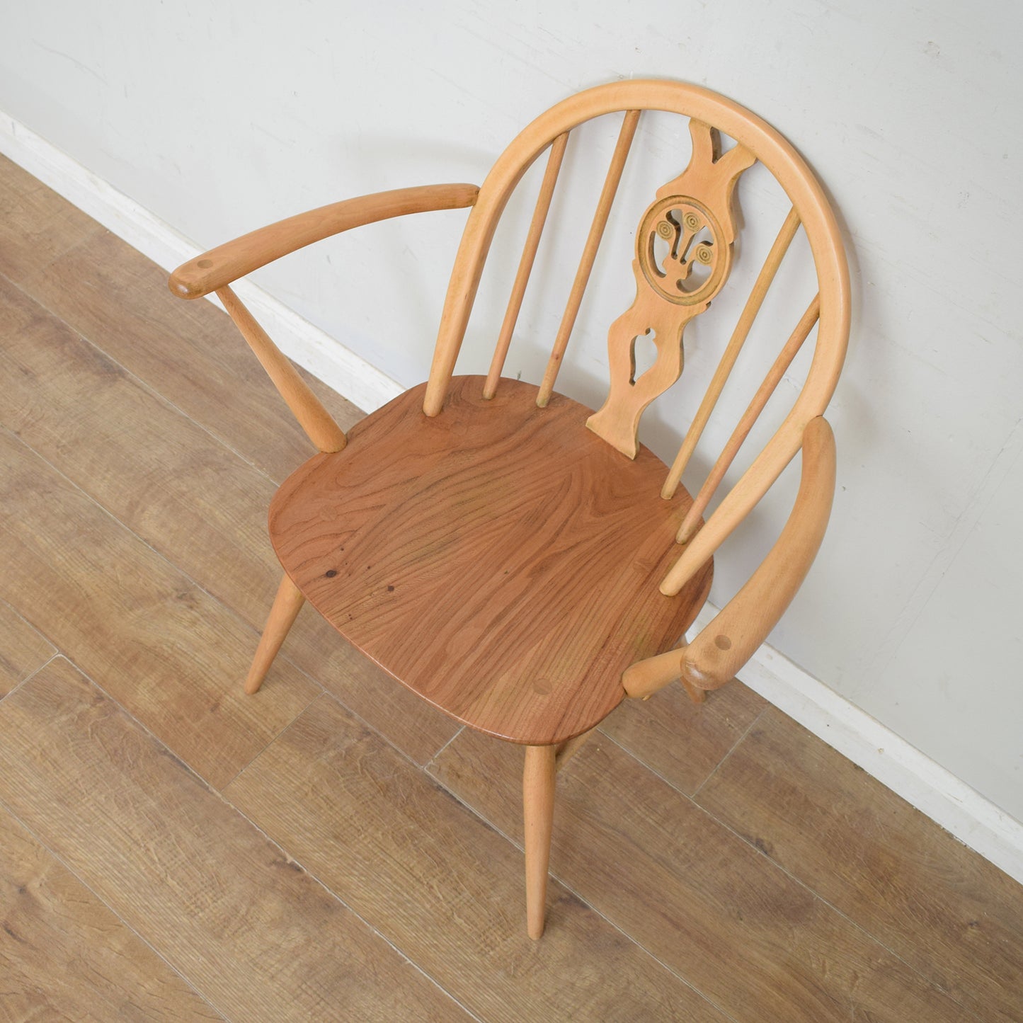 Restored Ercol Table and Six Chairs