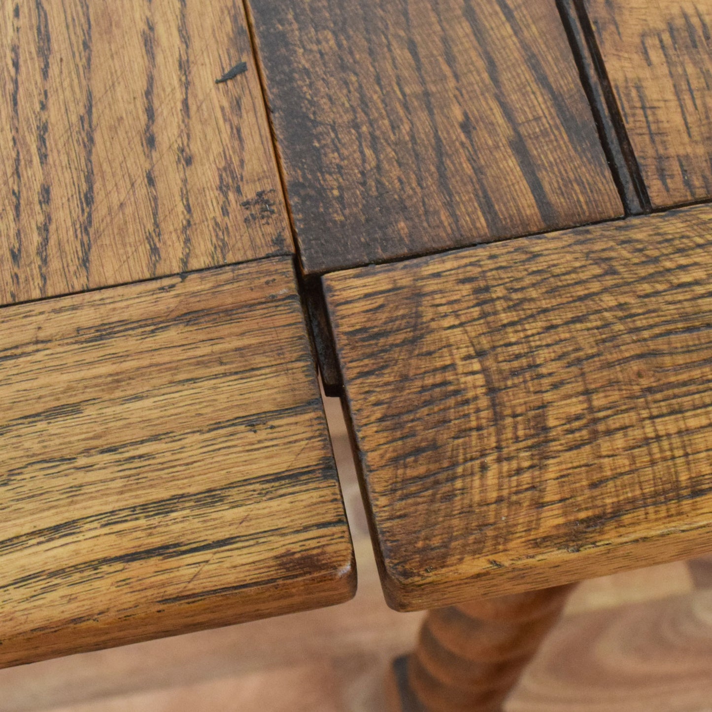 Barley Twist Table and Four Chairs