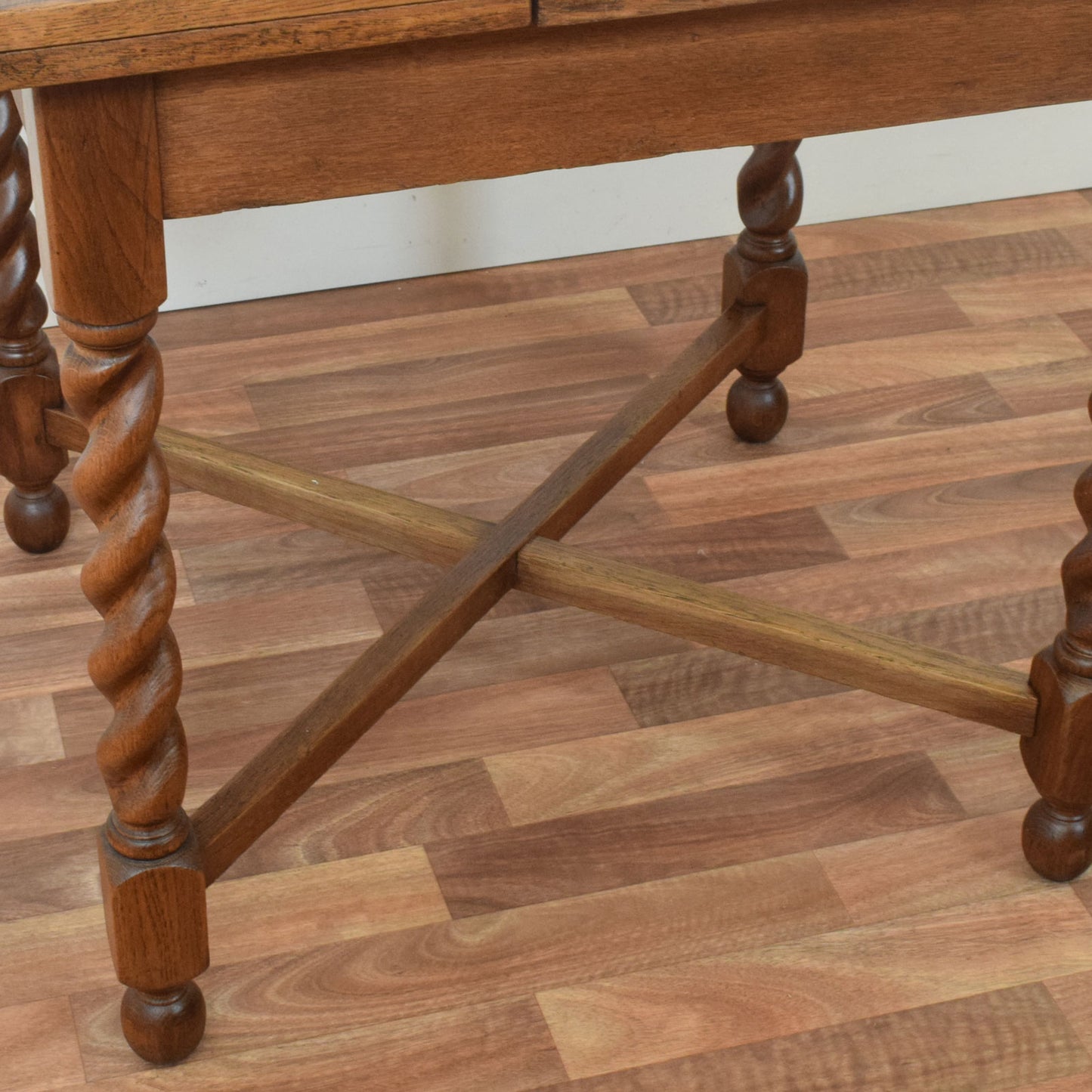 Barley Twist Table and Four Chairs