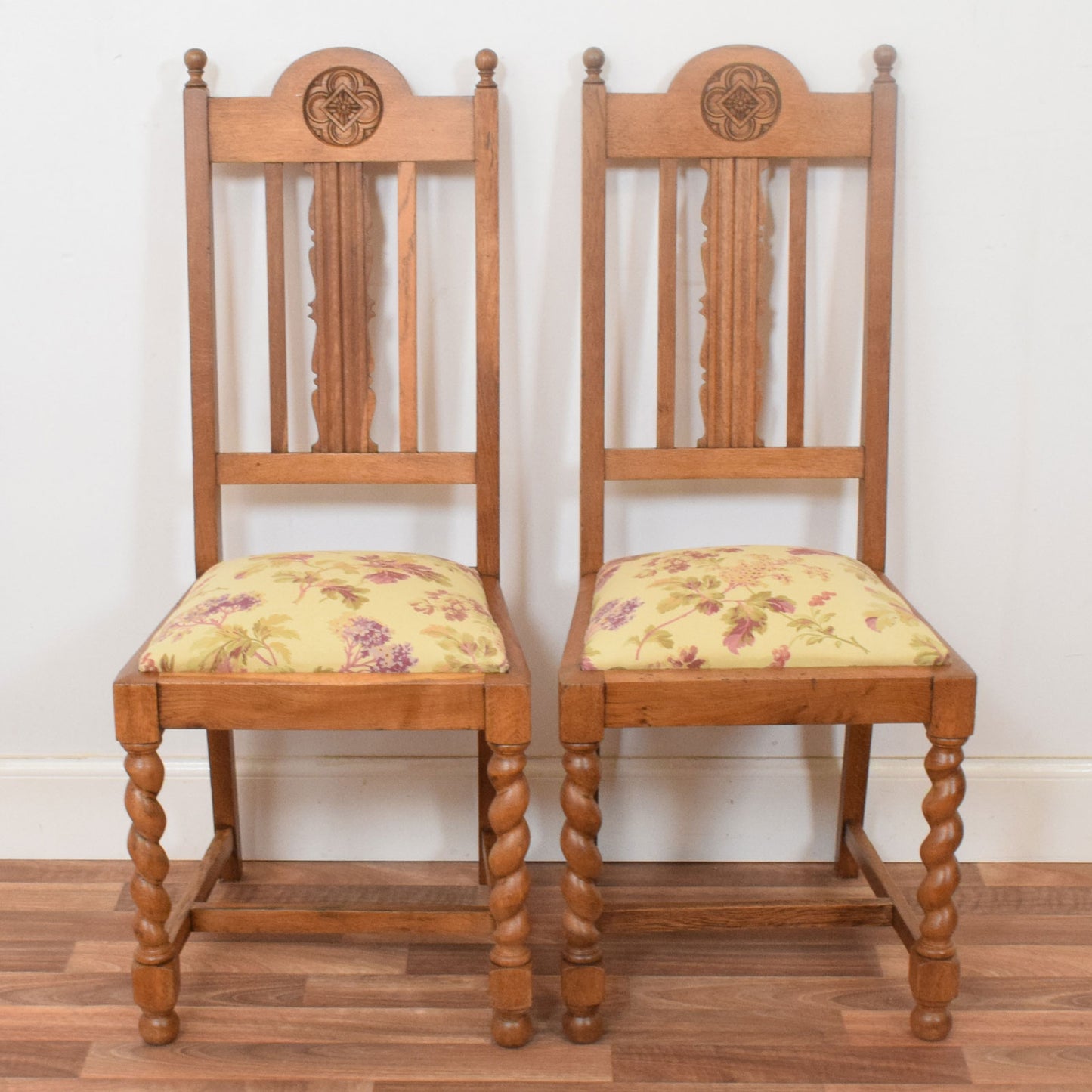Barley Twist Table and Four Chairs