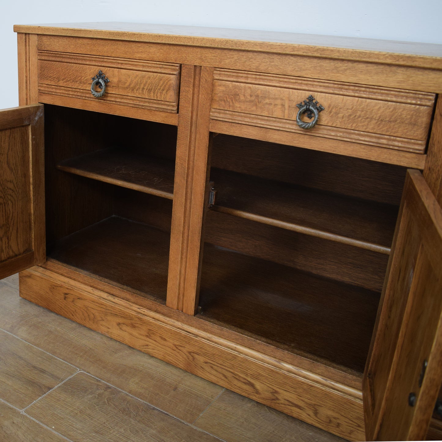 Restored Oak Sideboard
