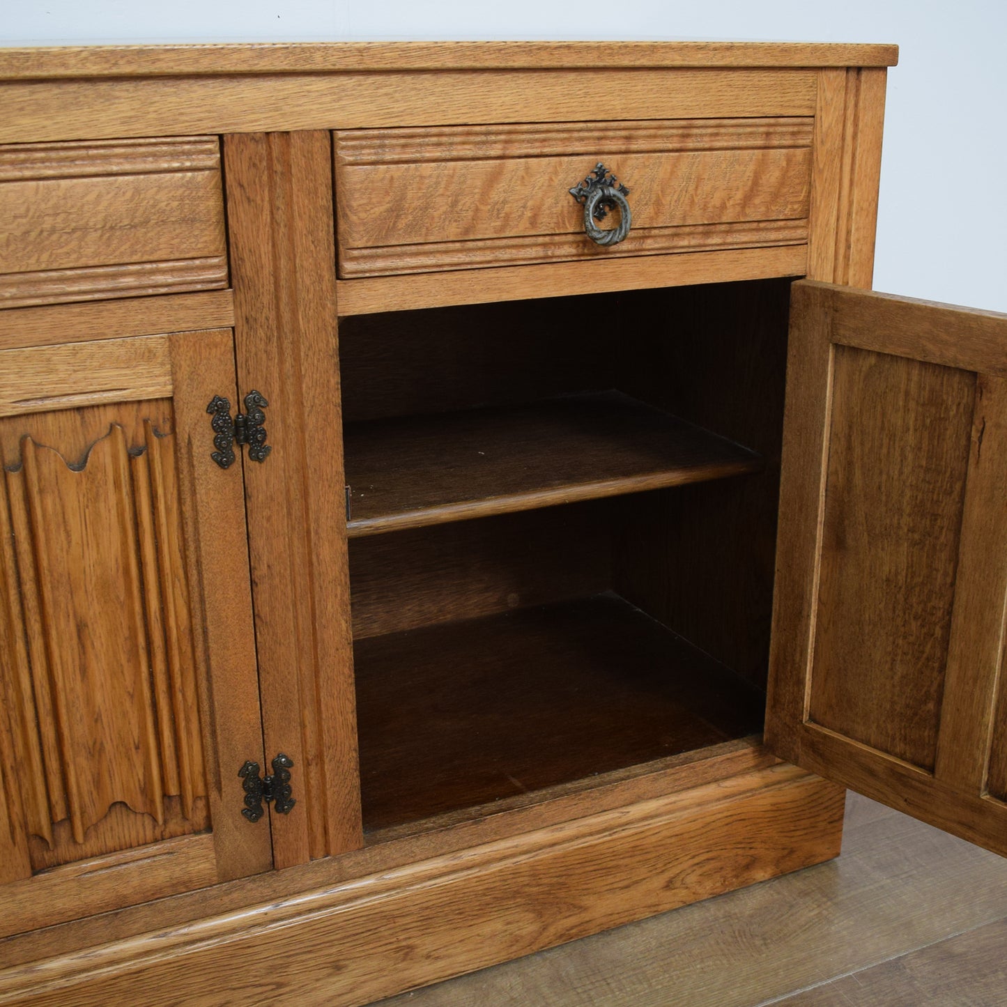 Restored Oak Sideboard