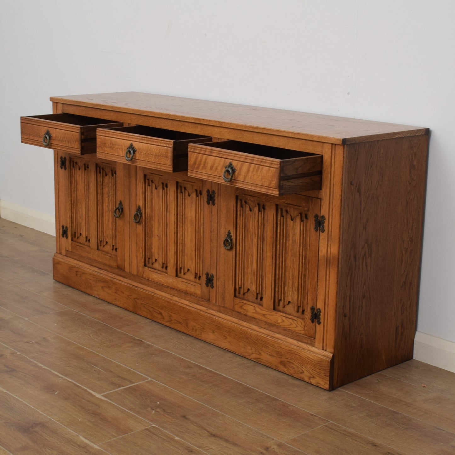 Restored Oak Sideboard