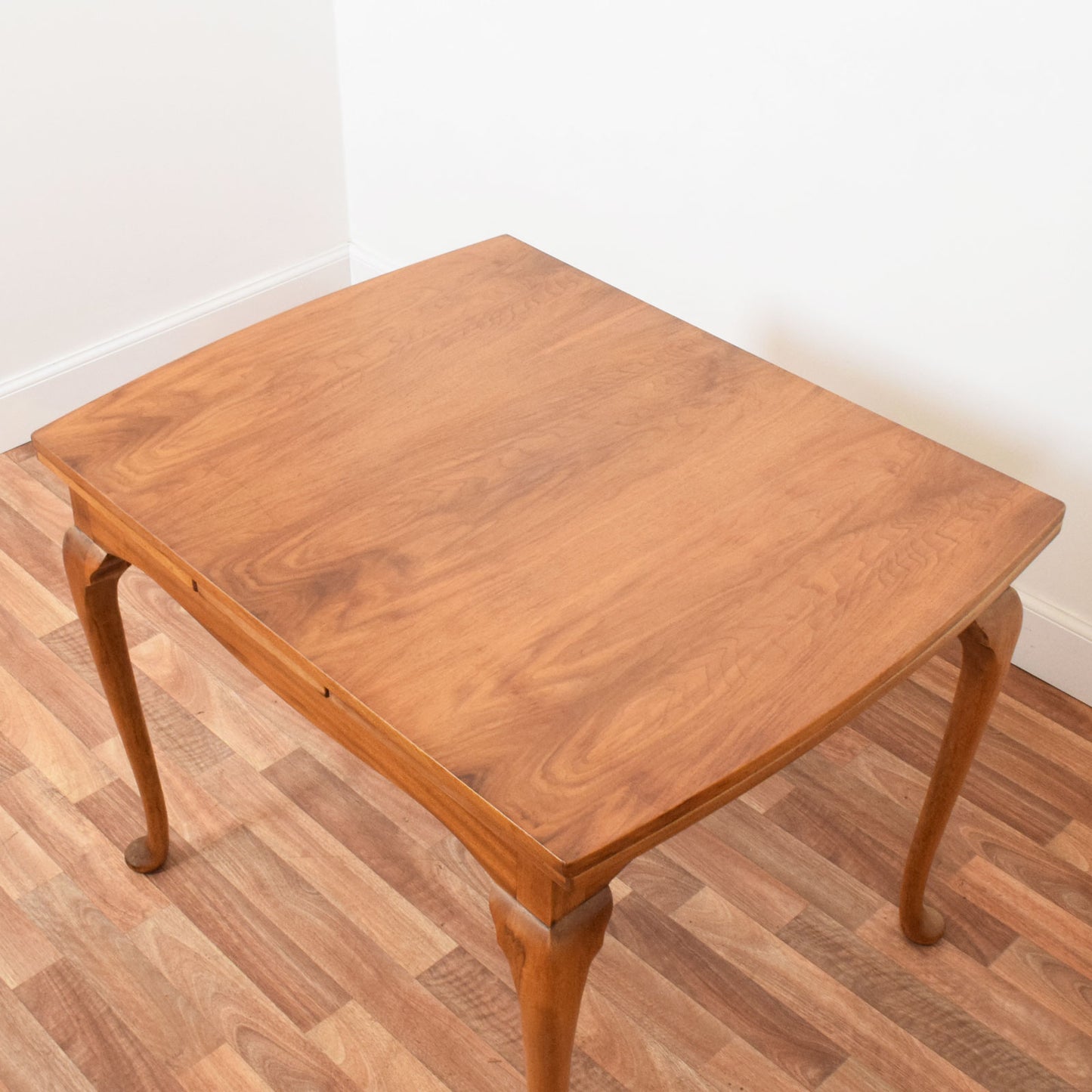 Queen Ann Draw-Leaf Table and Four Chairs