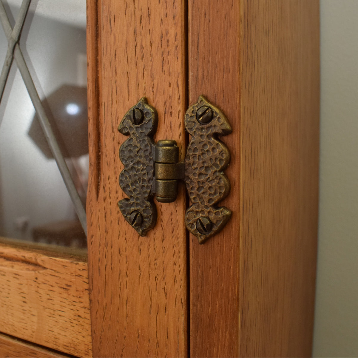 Lead-Glazed Bureau Bookcase