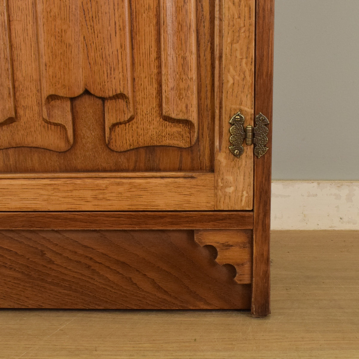 Lead-Glazed Bureau Bookcase