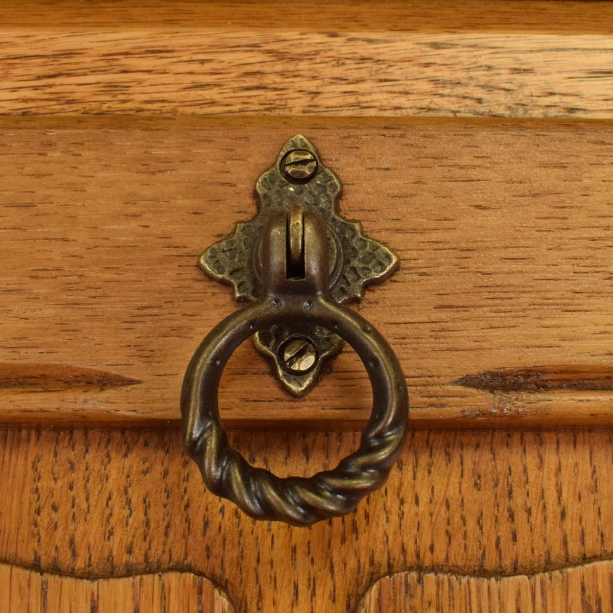 Lead-Glazed Bureau Bookcase