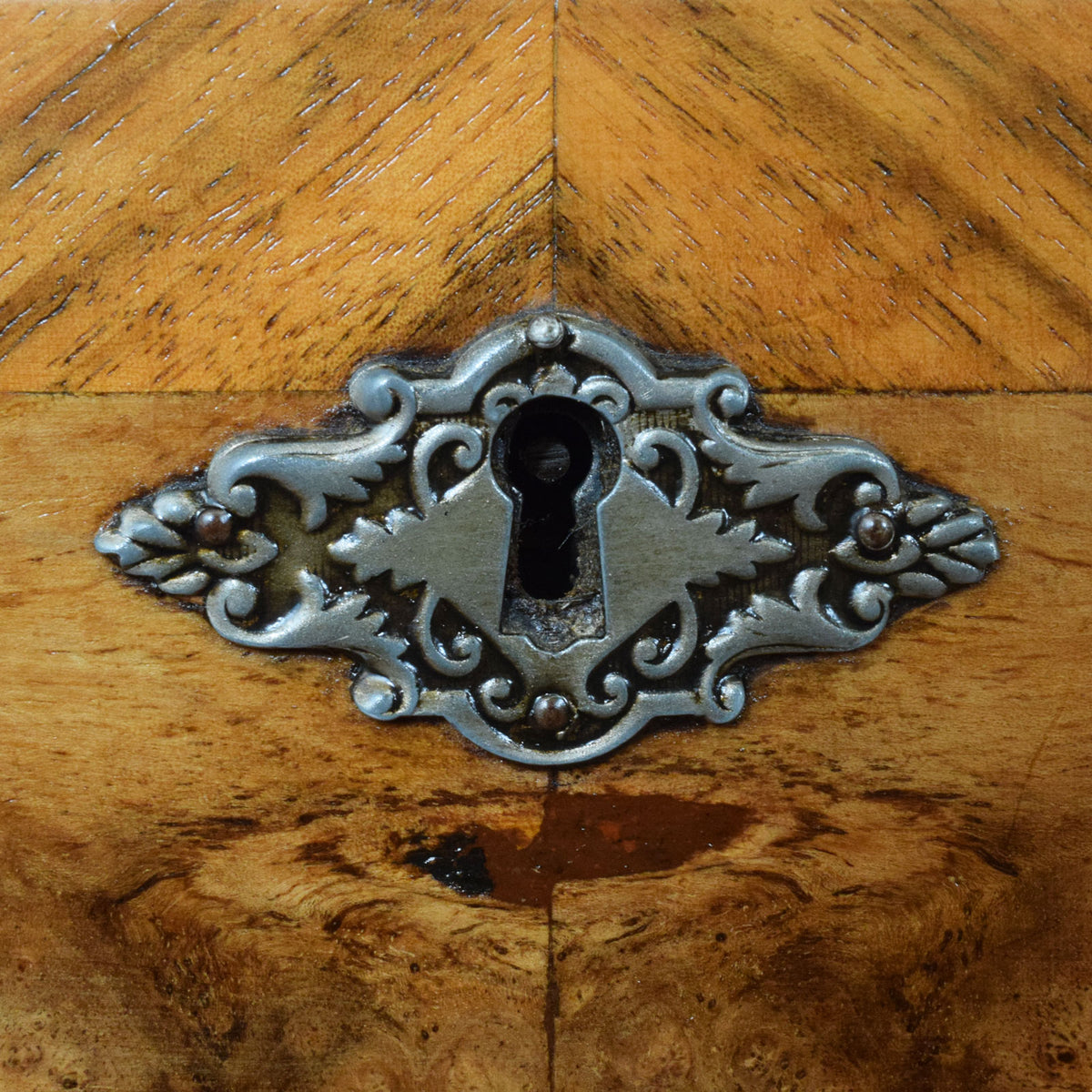 Carved Walnut Chest of Drawers