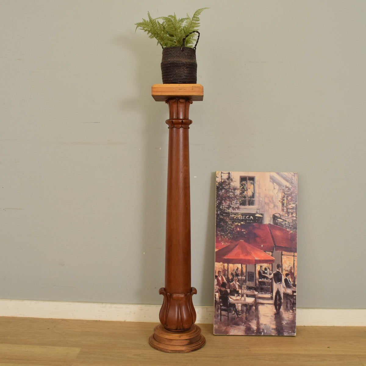 Mahogany Jardinière