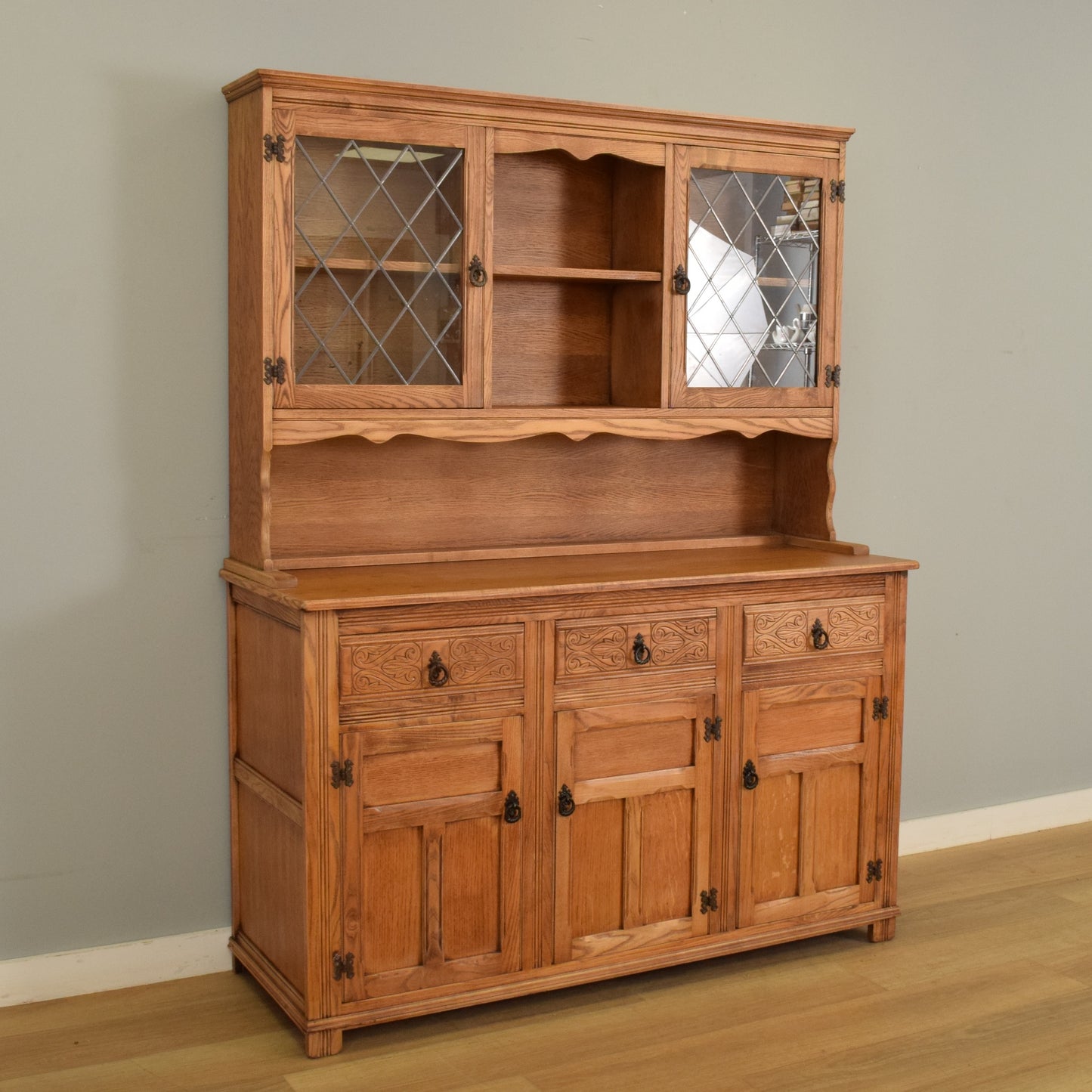 Restored Glazed Dresser