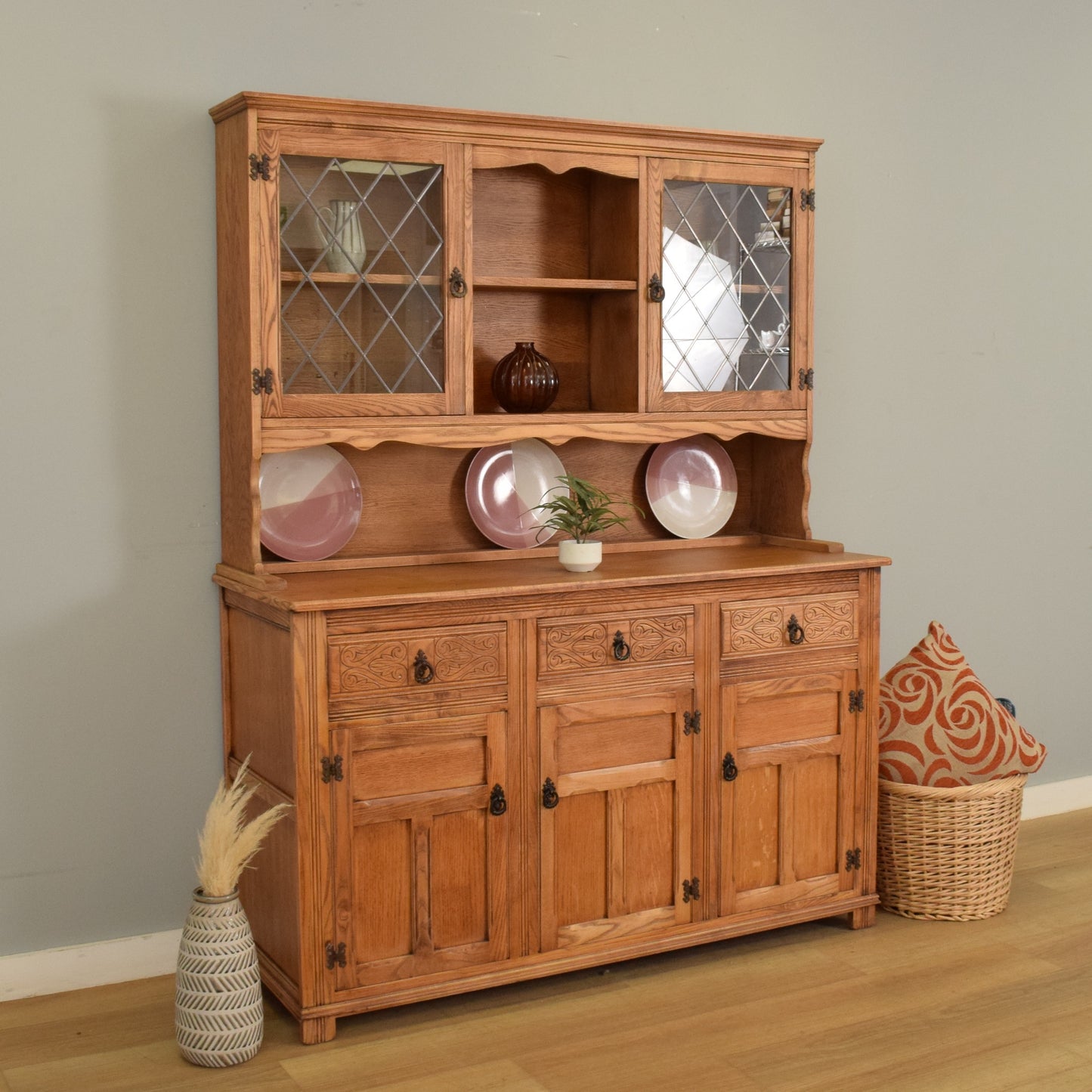 Restored Glazed Dresser
