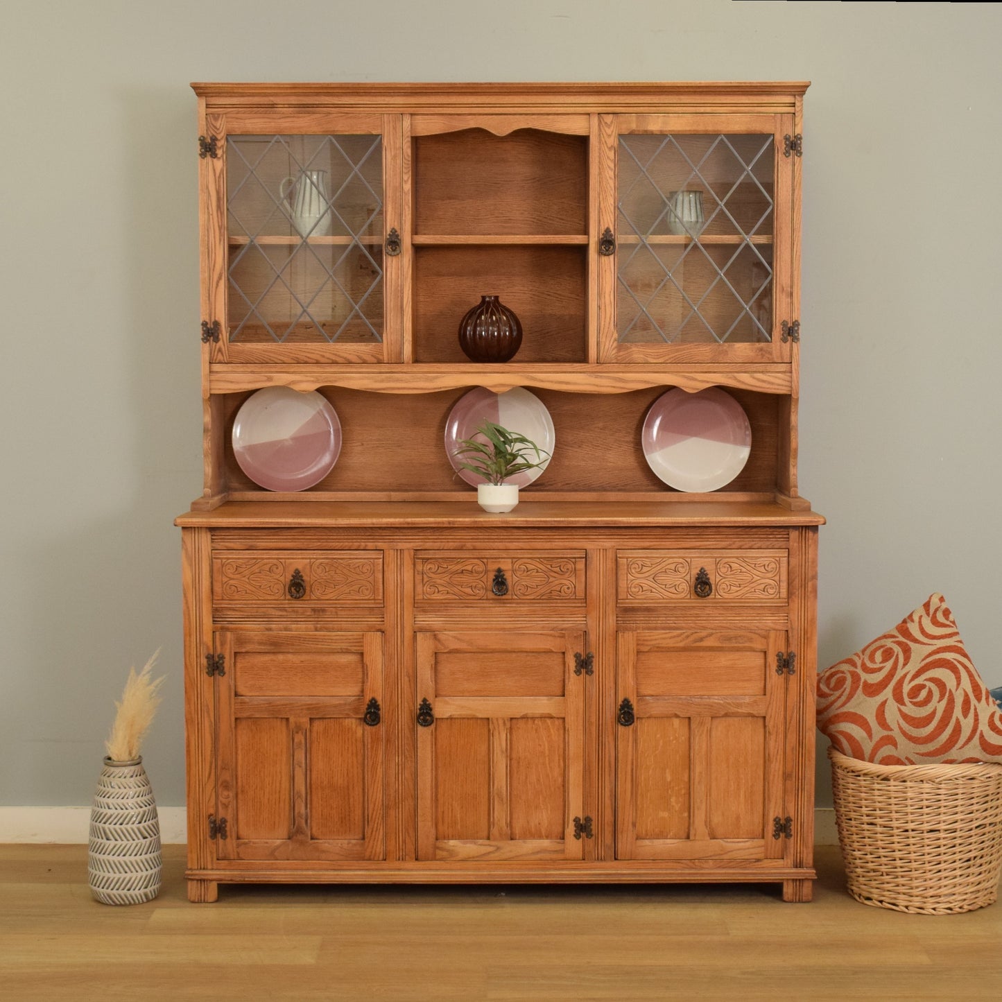 Restored Glazed Dresser