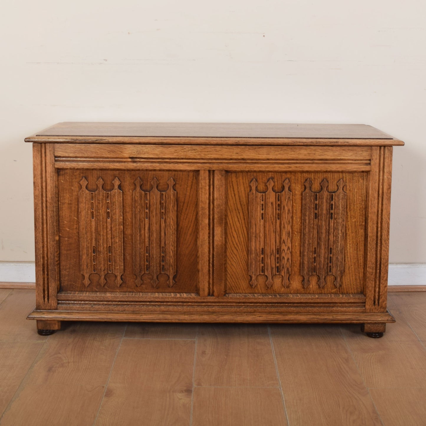 Oak Blanket Box