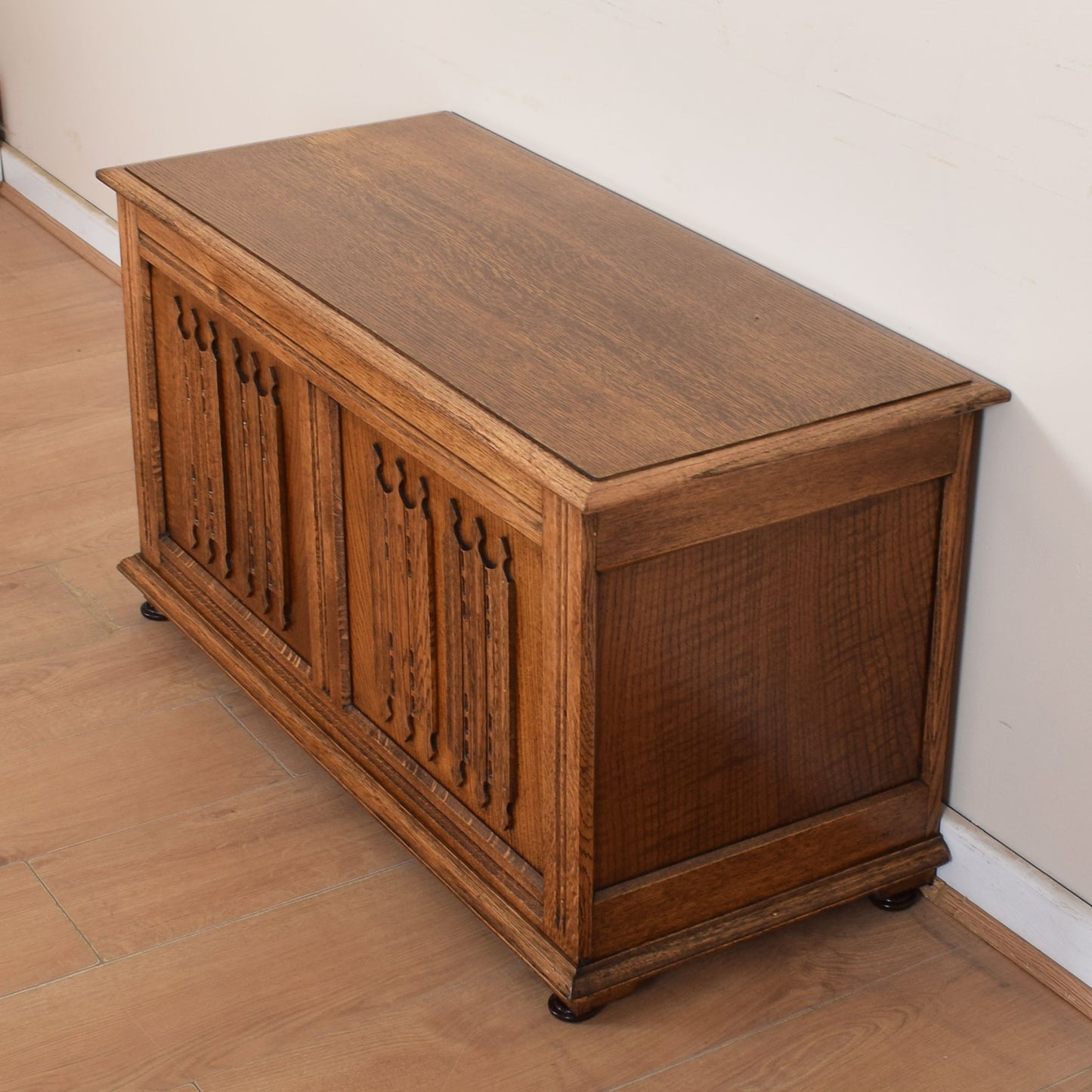 Oak Blanket Box