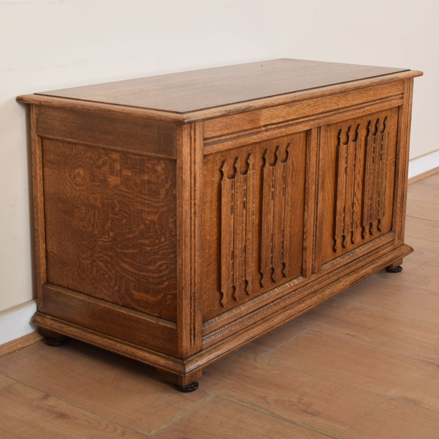 Oak Blanket Box