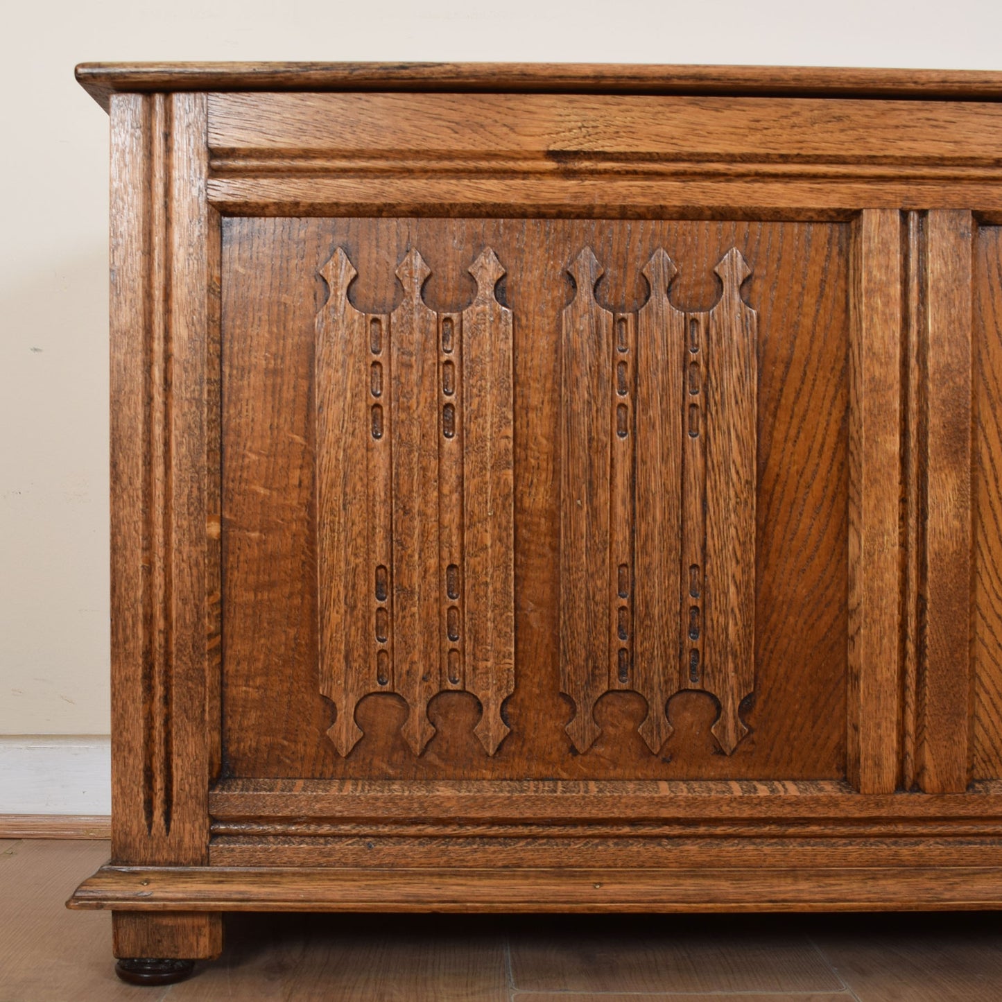 Oak Blanket Box