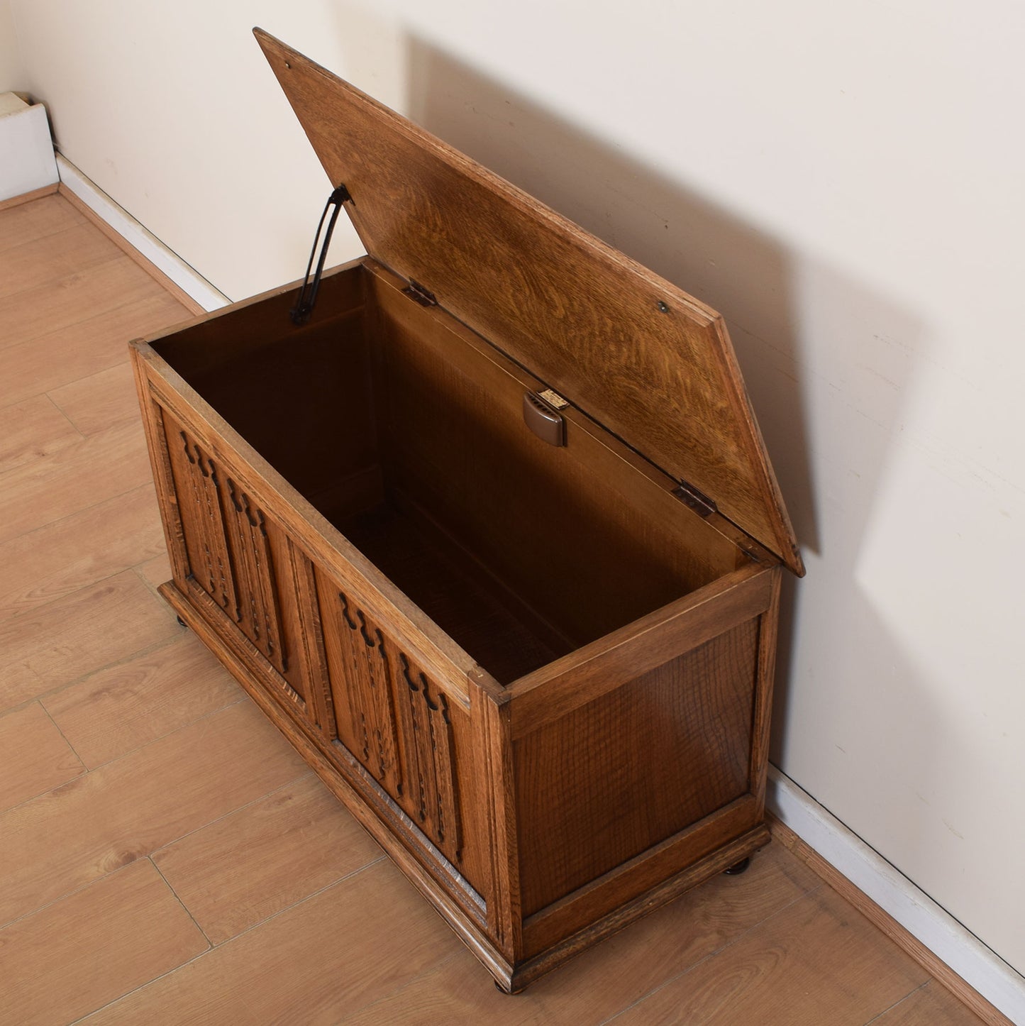 Oak Blanket Box