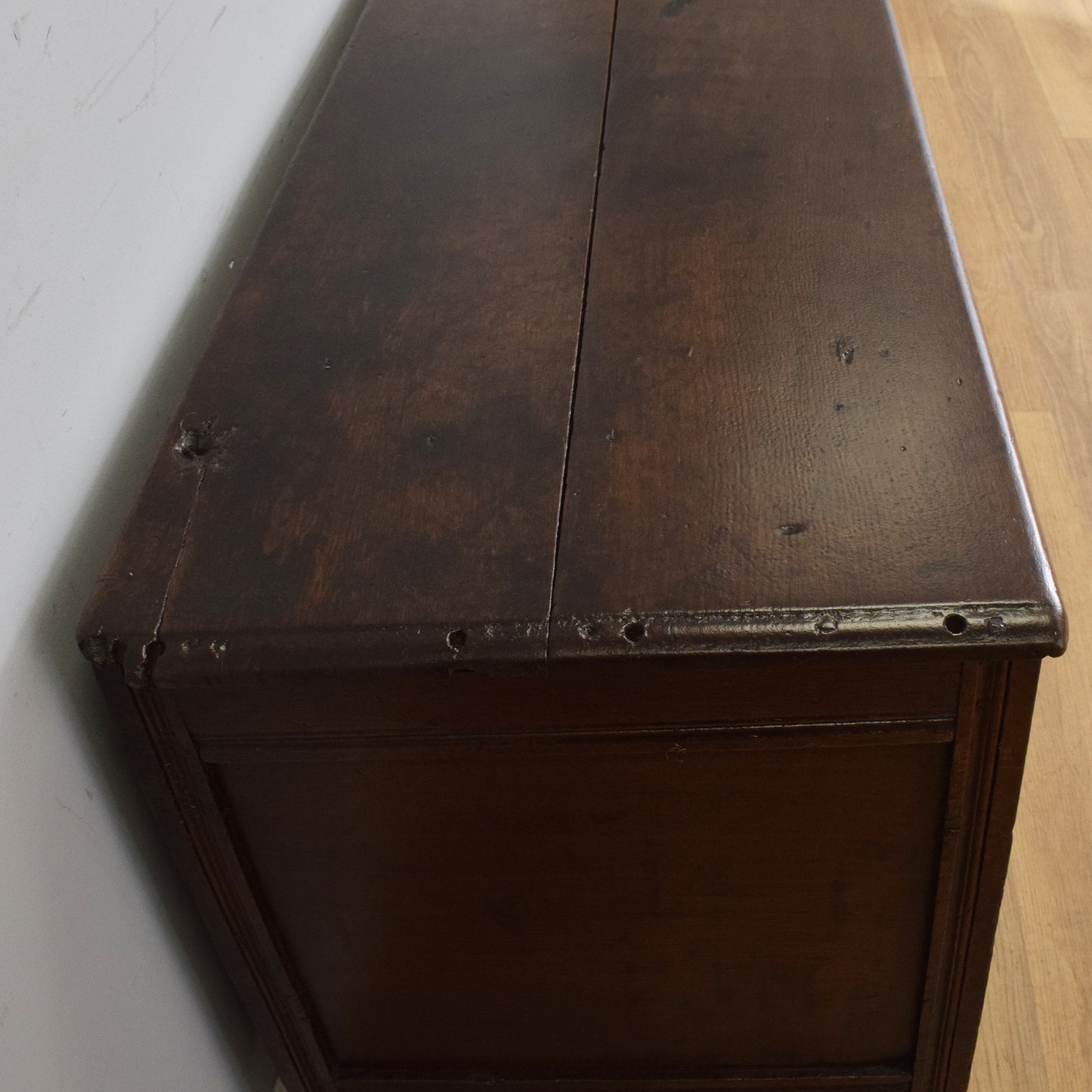 Solid Oak Antique Coffer