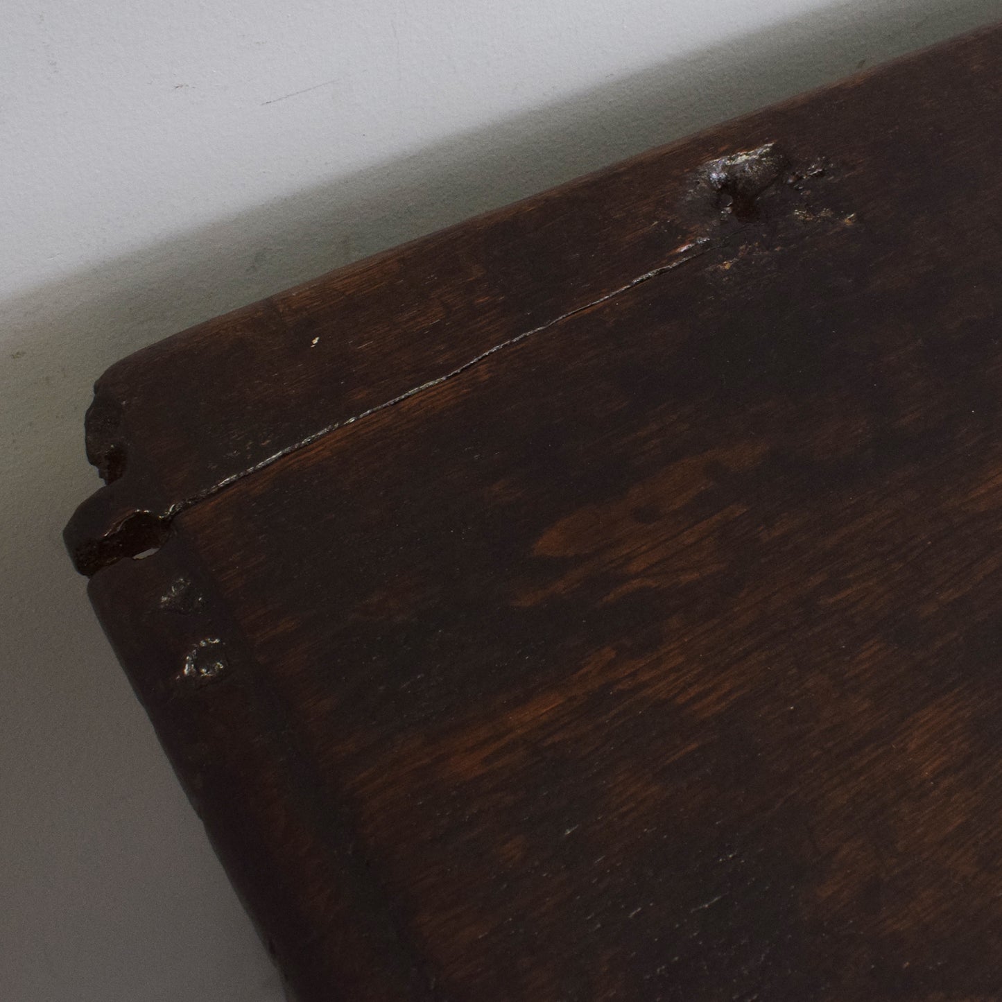 Solid Oak Antique Coffer